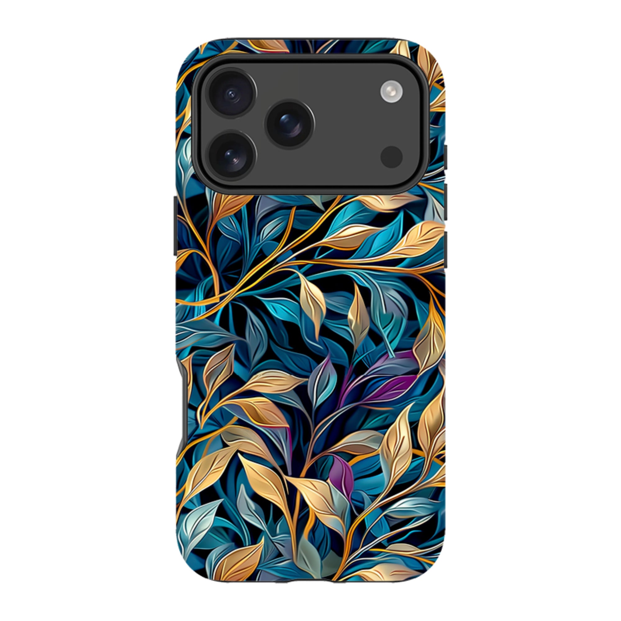 iPhone MagSafe Tough Case - Golden Leaves