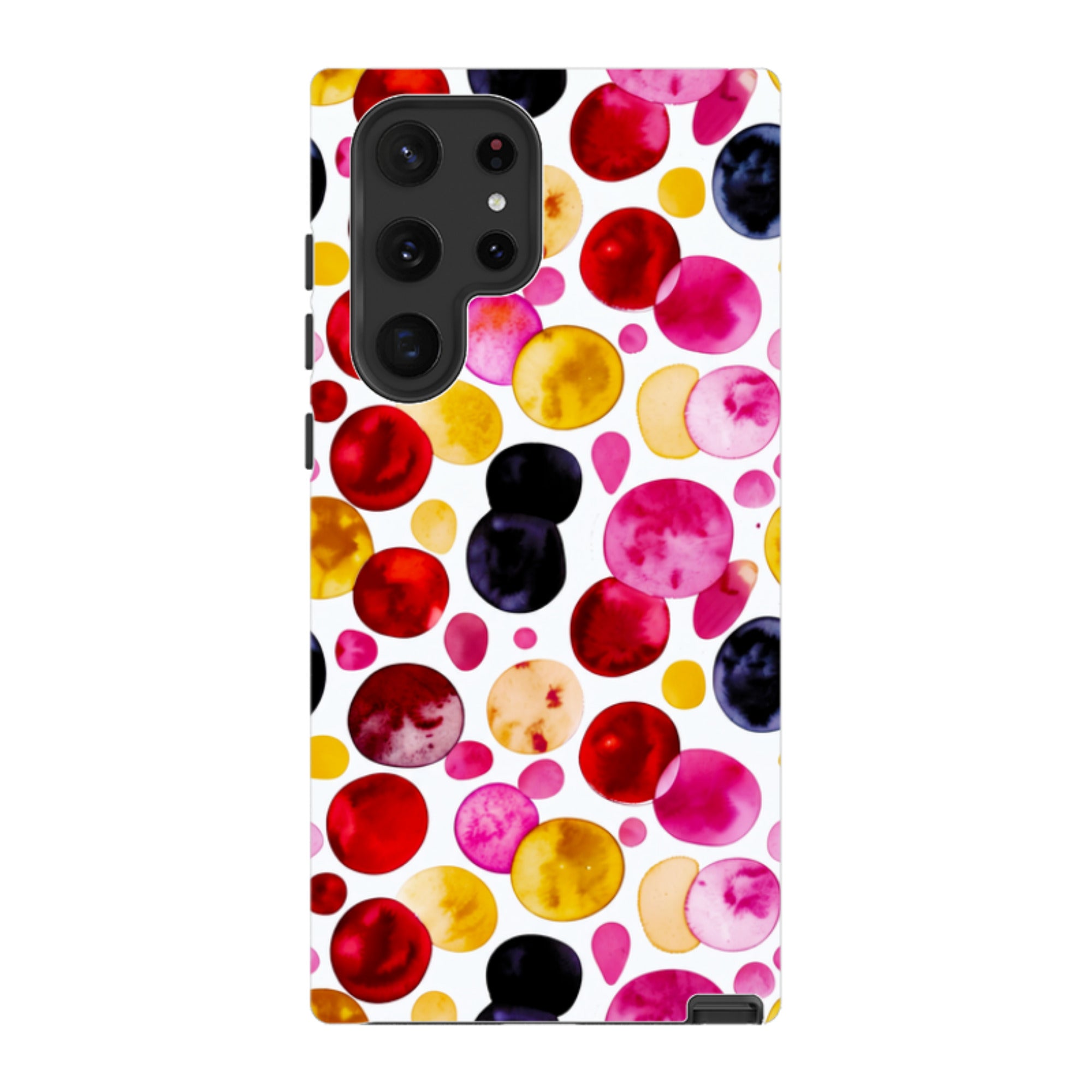 Samsung Tough  Case - Colour Moon Polka