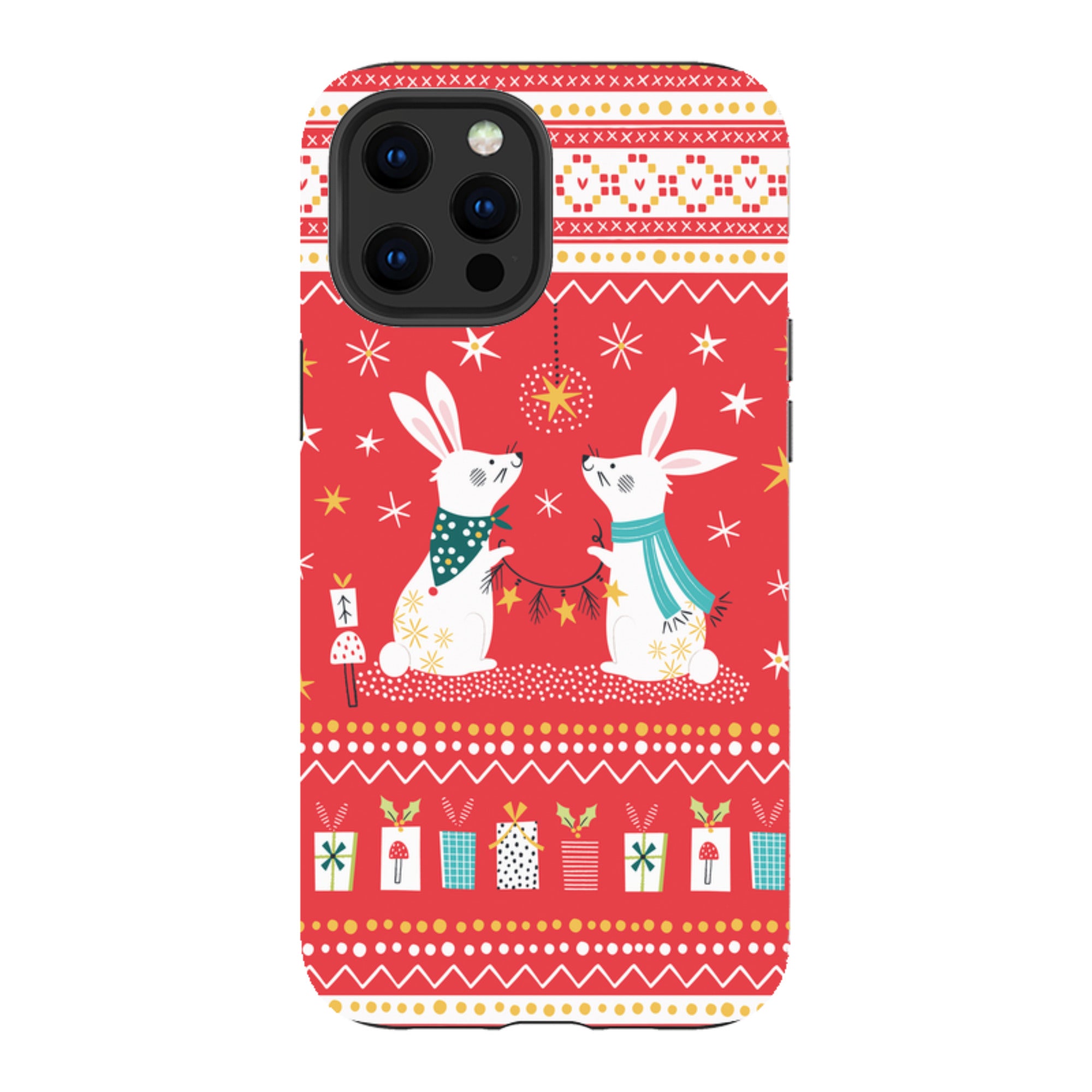 iPhone Tough Case - Rabbits By Ali Brookes