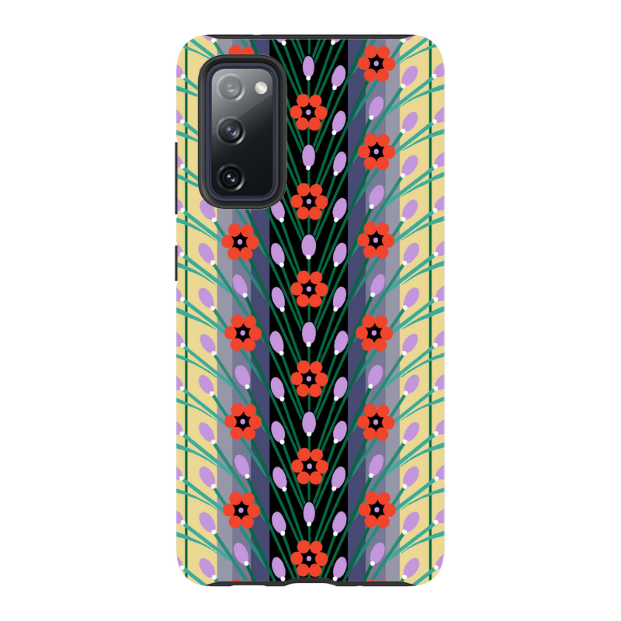 Samsung Tough  Case - Lavender Yellow By Cressida Bell