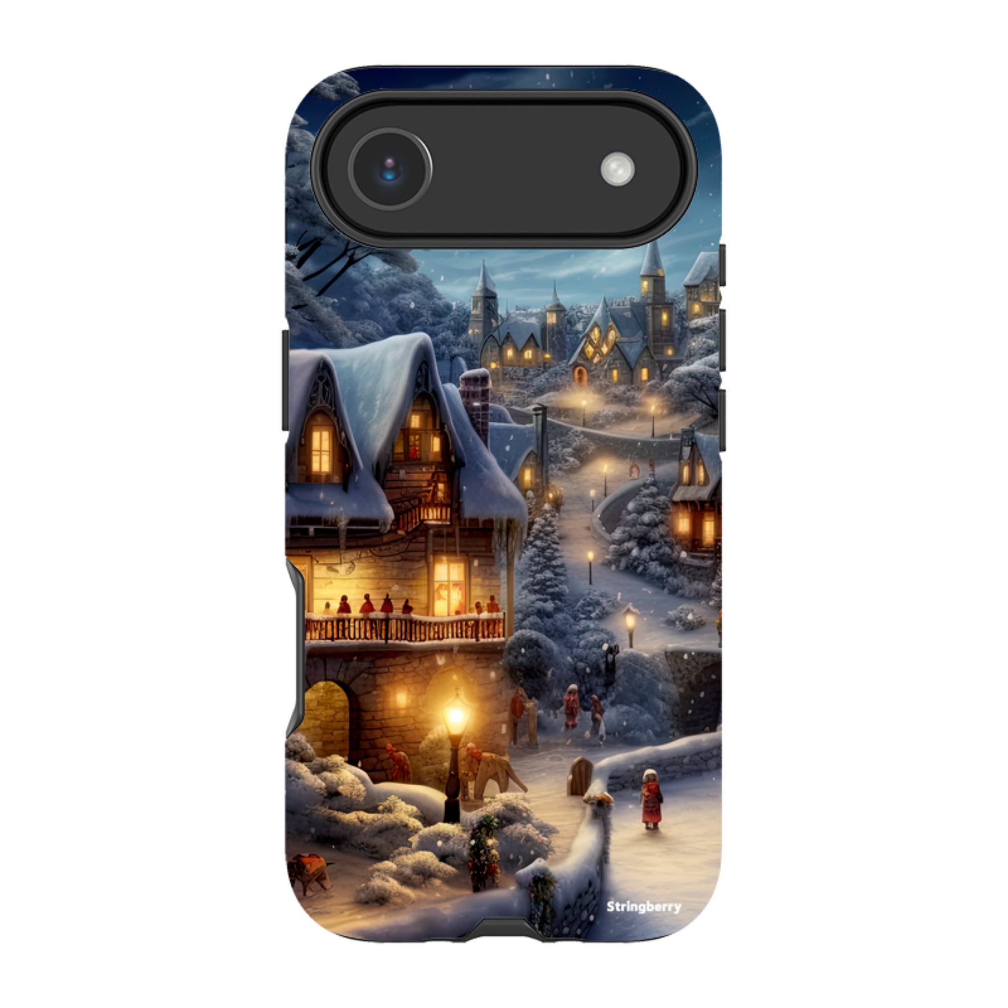 iPhone Tough Case - Scandinavian Winter Night