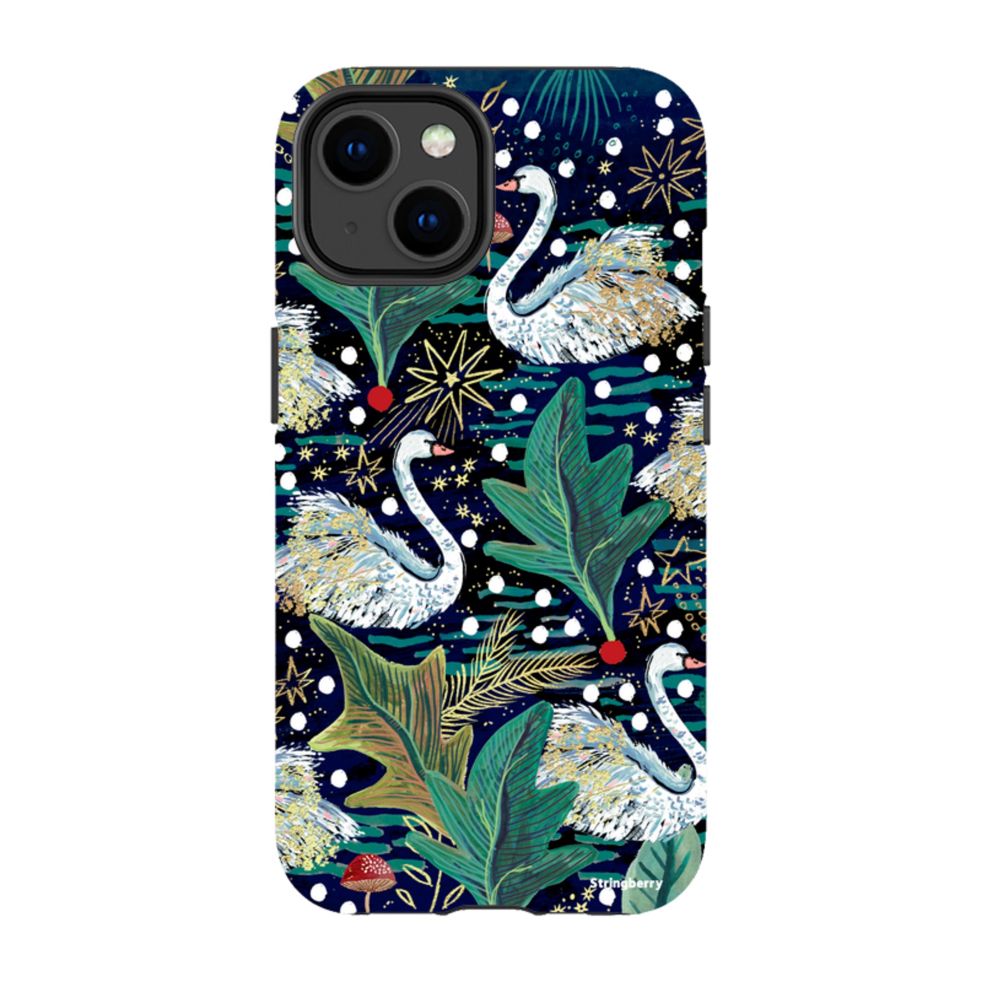 iPhone MagSafe Tough Case - Swan By Emma Frances Grant
