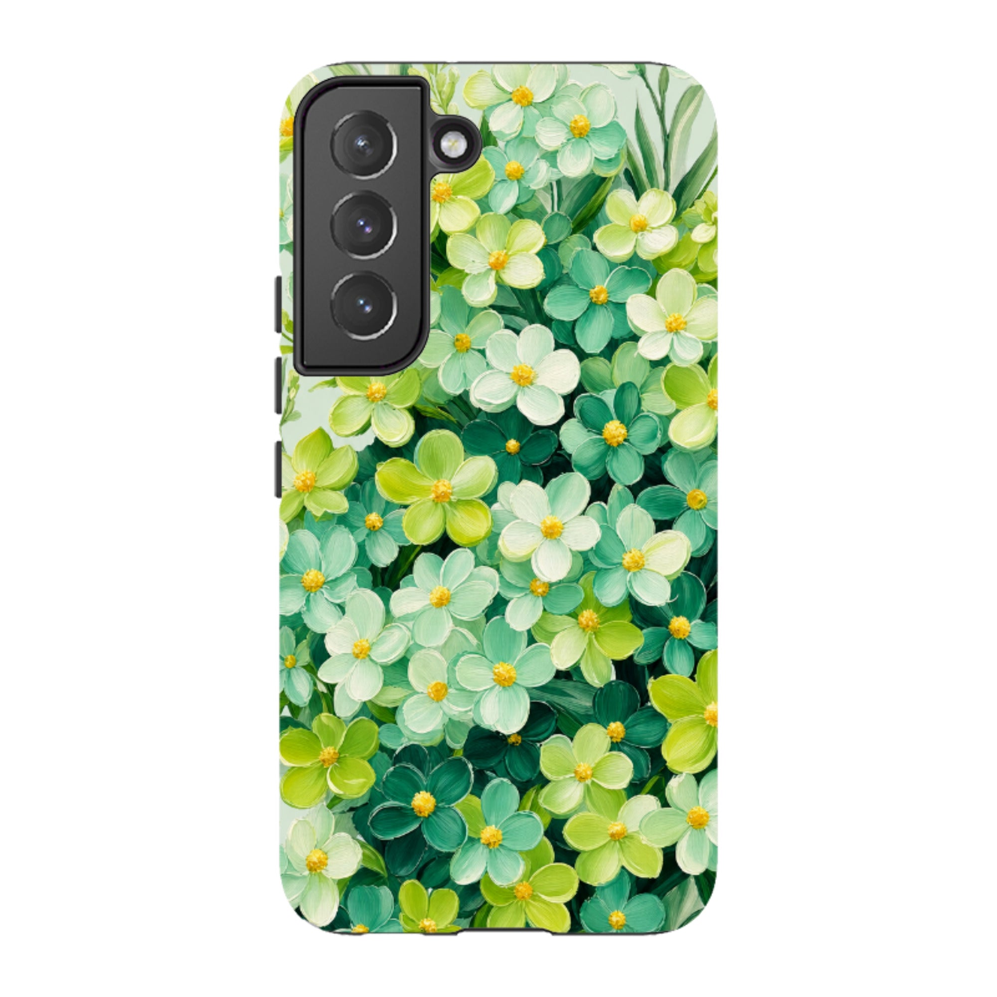 Samsung Tough Case - Sage Wildflower Floral
