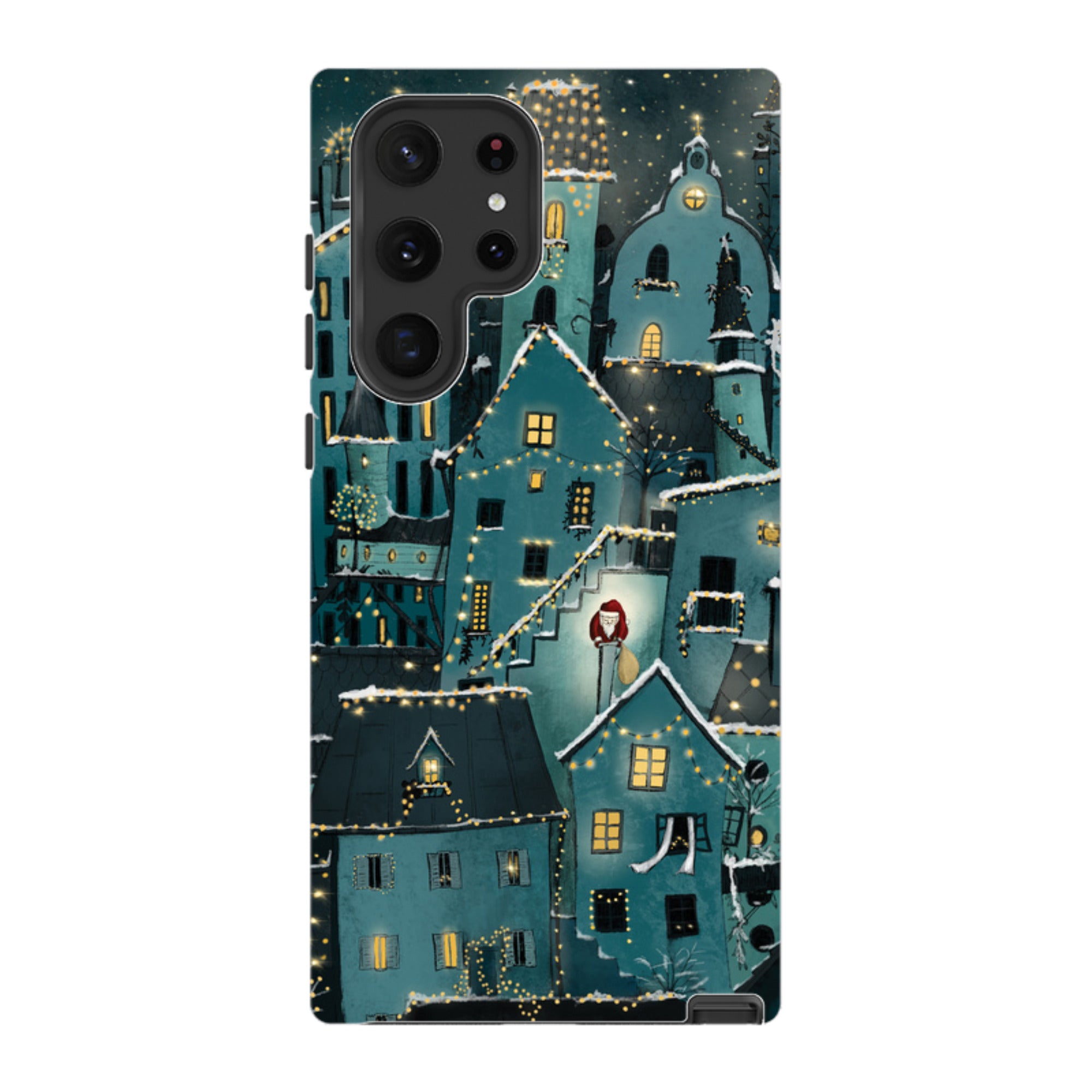 Samsung Tough Case - Citywinkles Blue By Maja Lindberg