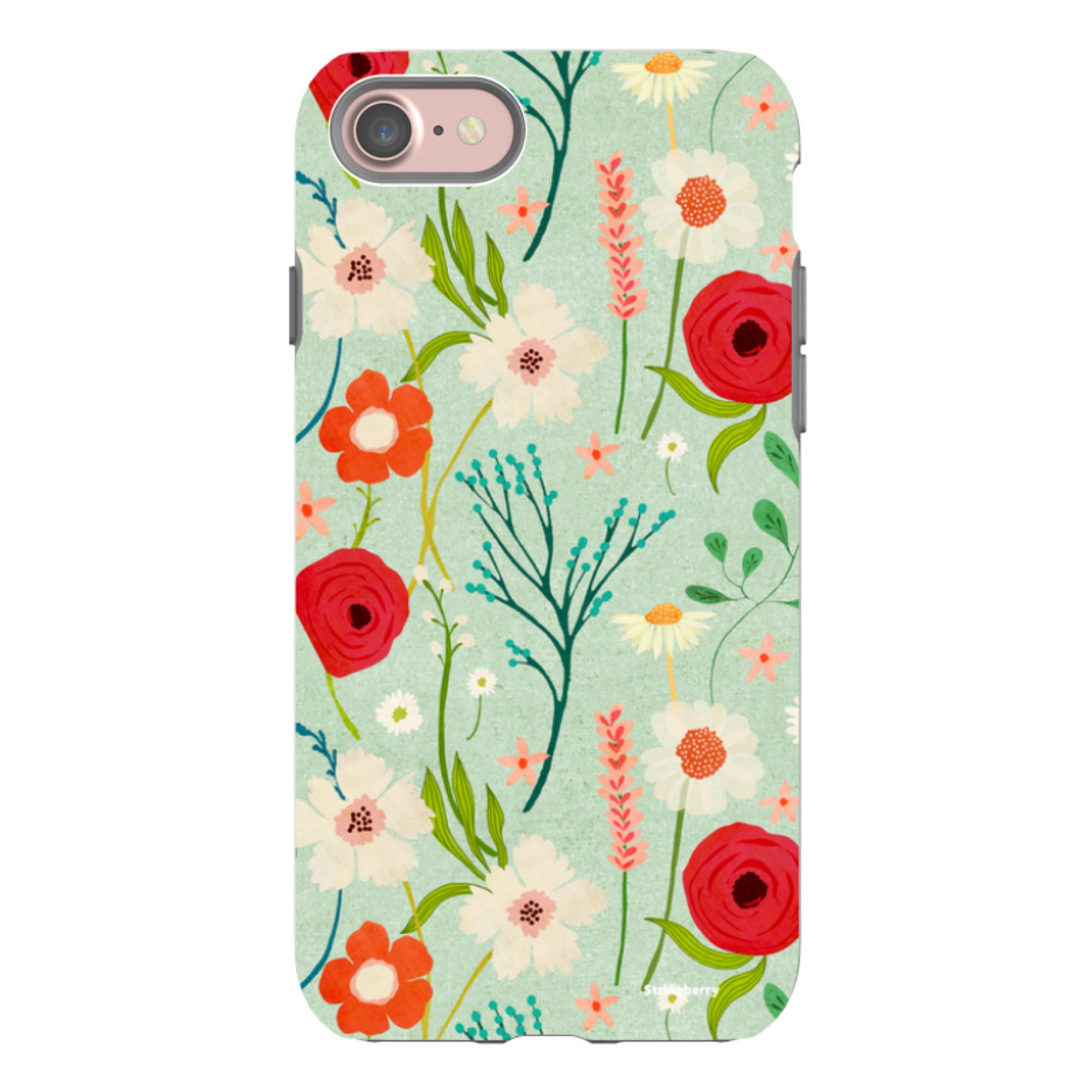 iPhone Tough Case - Floral By Katherine Quinn
