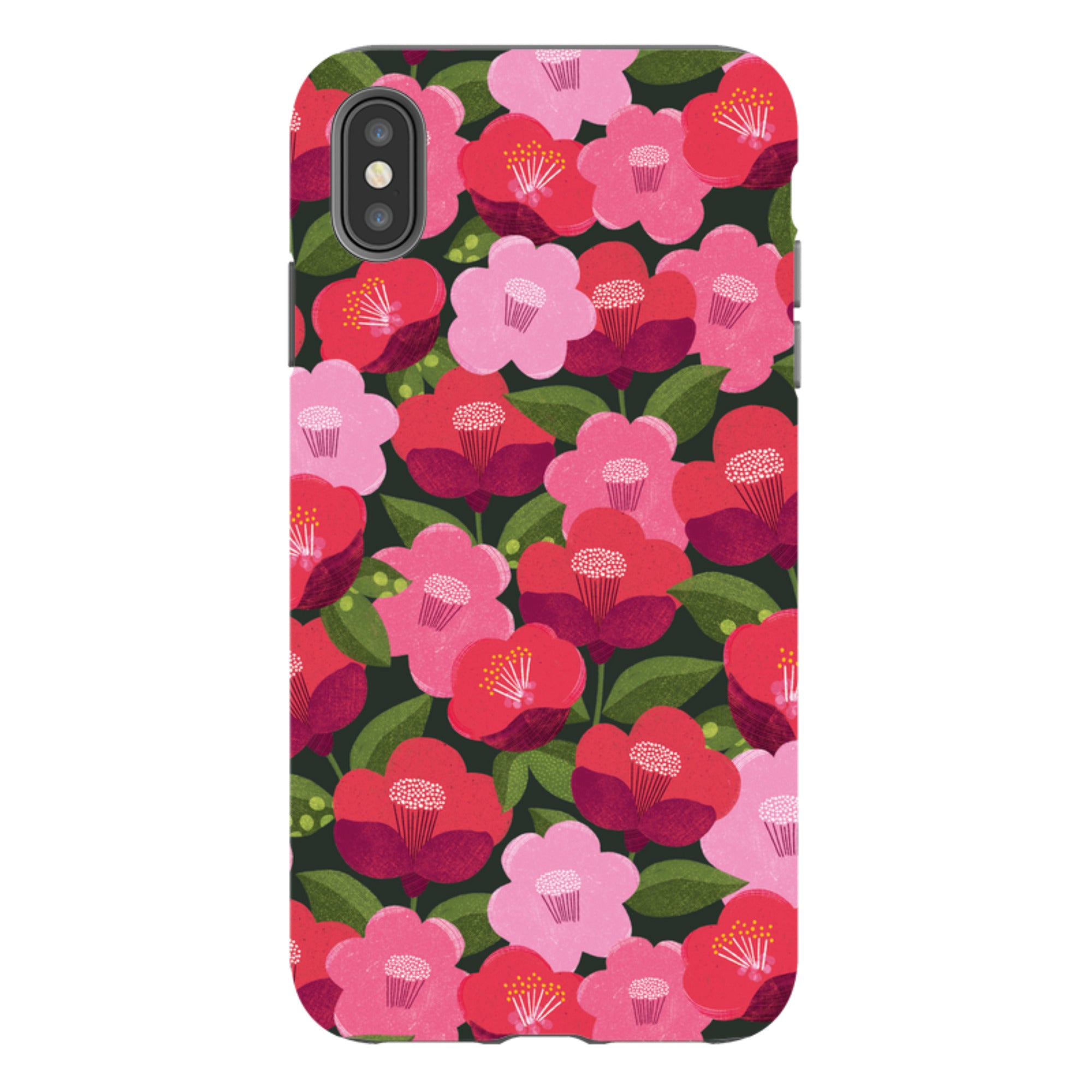 iPhone Tough Case - Camellia II By Ali Brookes