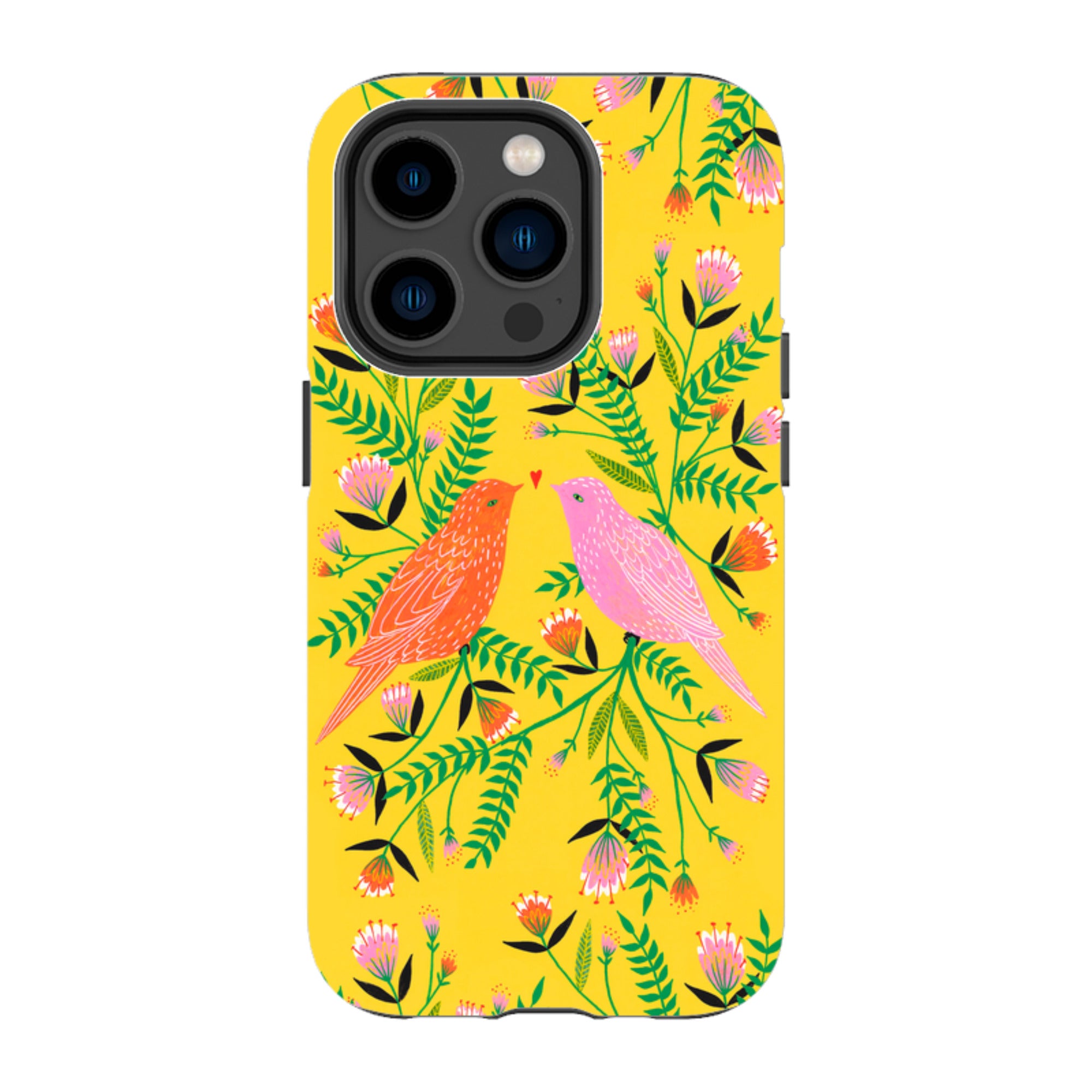 iPhone Tough Case - Love Birds By Lee Foster Wilson