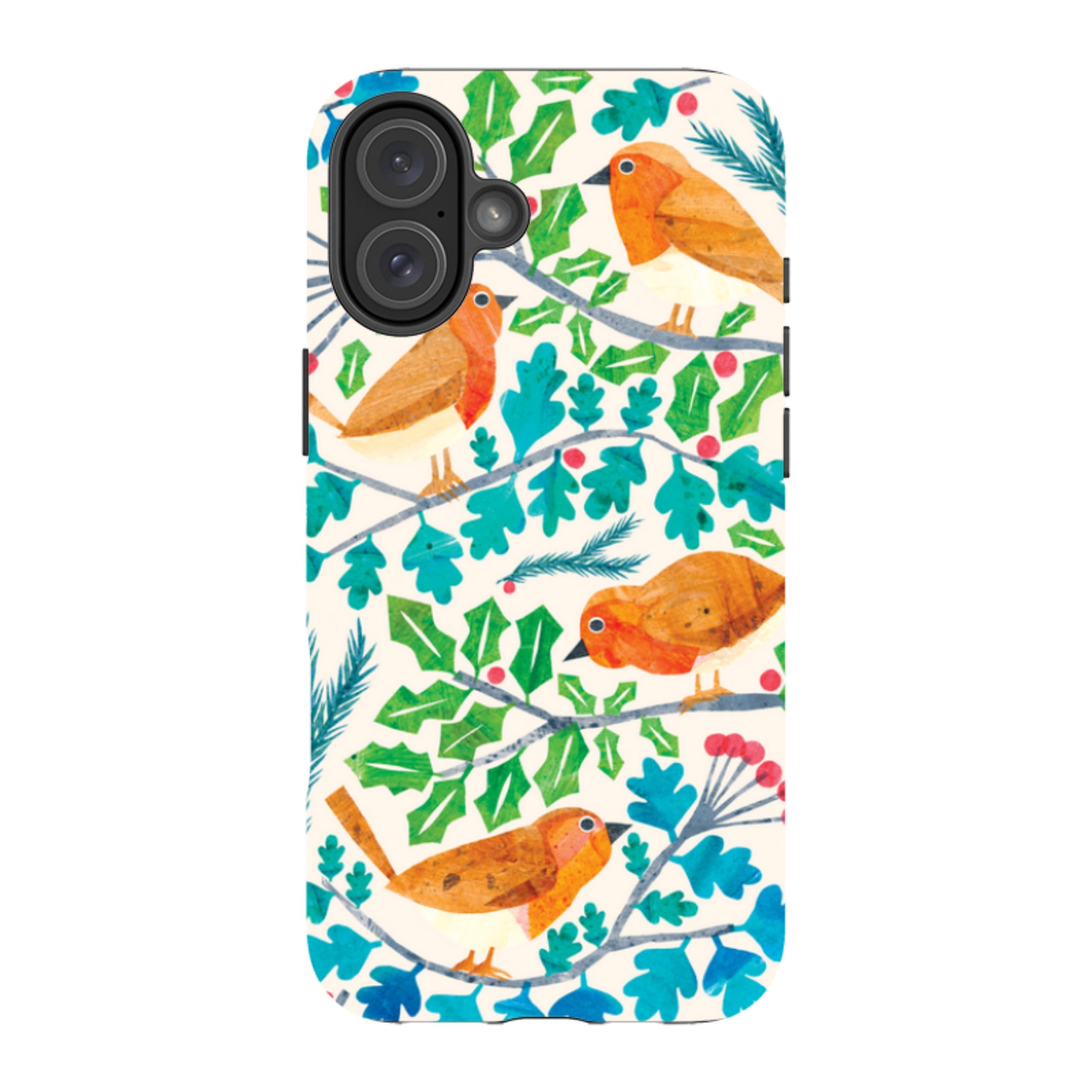 iPhone Tough Case - Robins By Tracey English