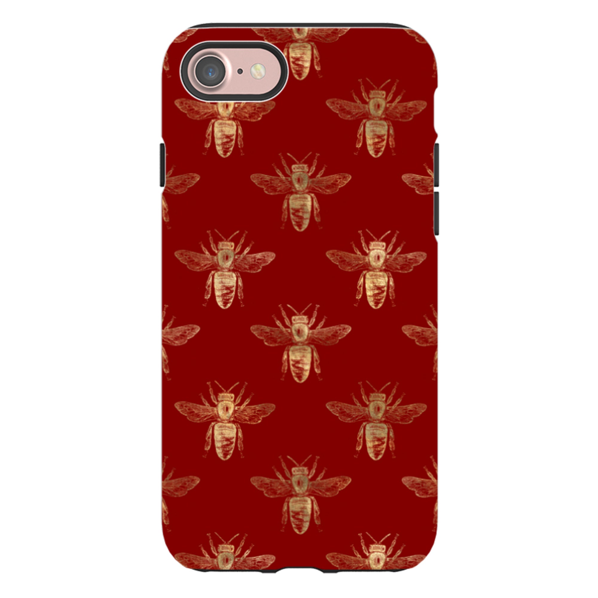 iPhone Tough Case - Red Bees