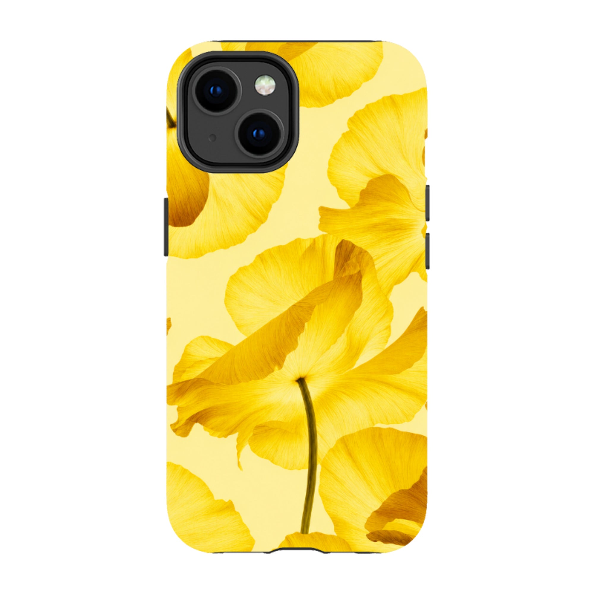 iPhone Tough Case - Yellow Poppy