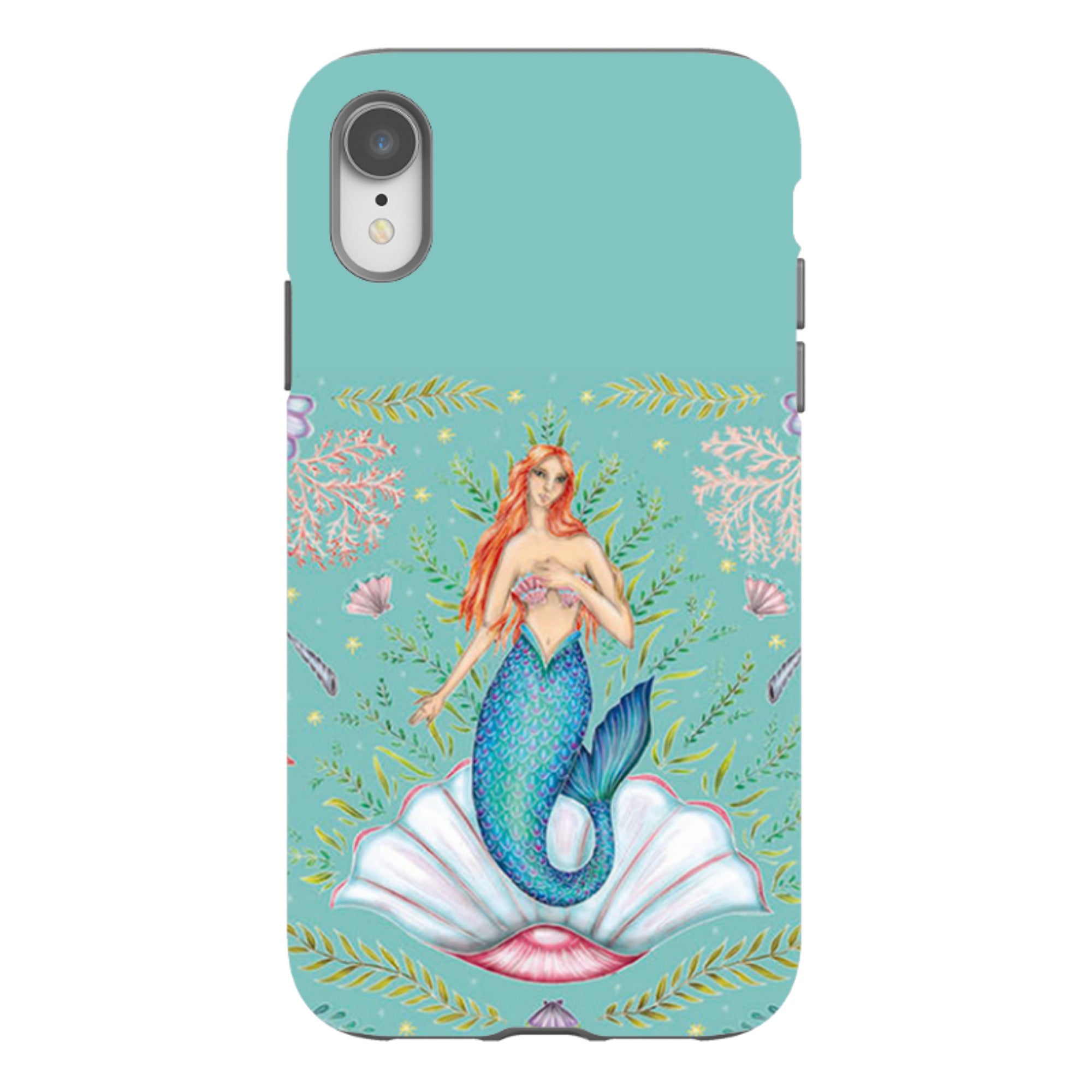 iPhone Tough Case - Mermaid By Catherine Rowe