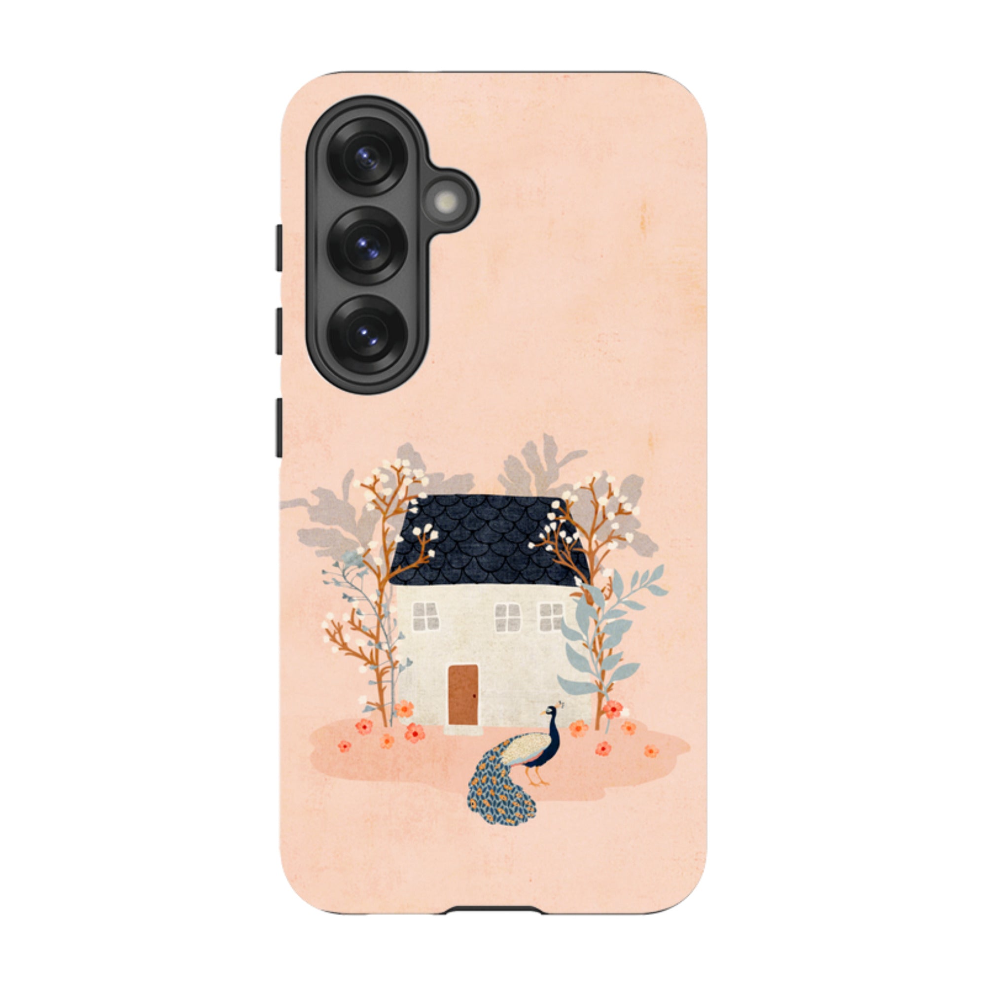Samsung Tough Case - Home Pink By Katherine Quinn