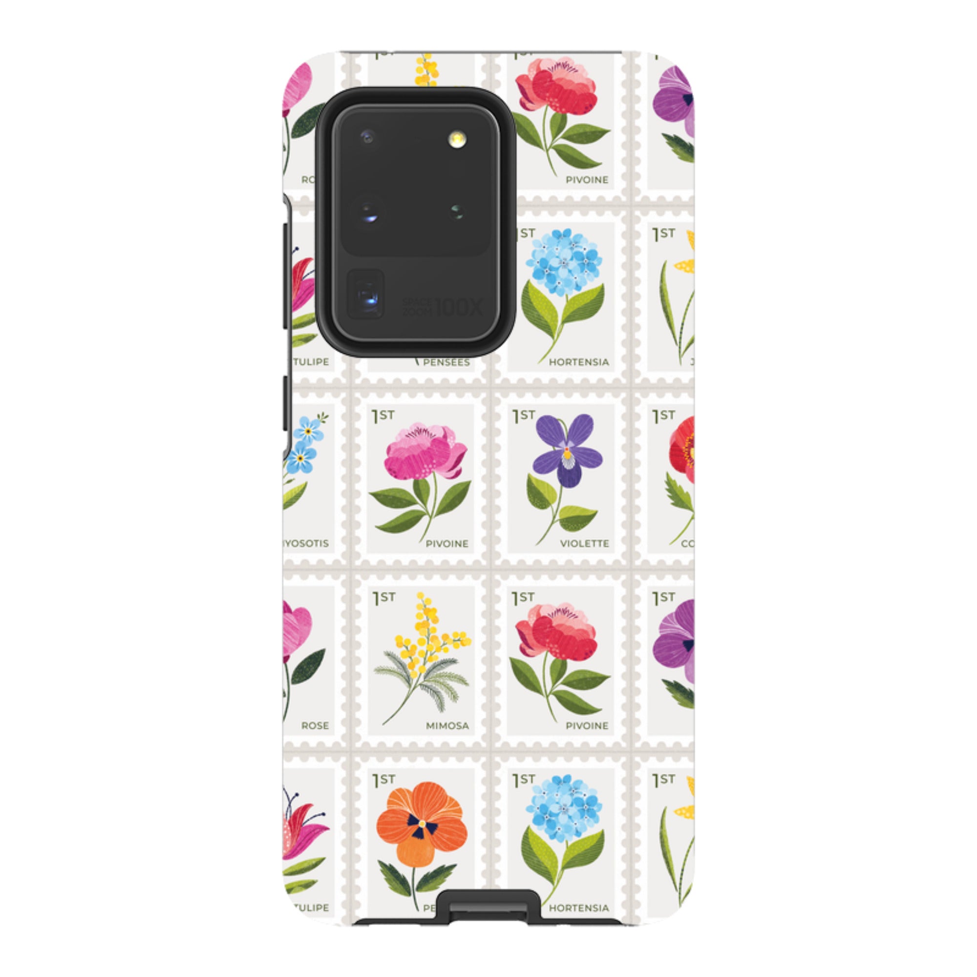 Samsung Tough Case - Floral Postage Stamps By Ali Brookes