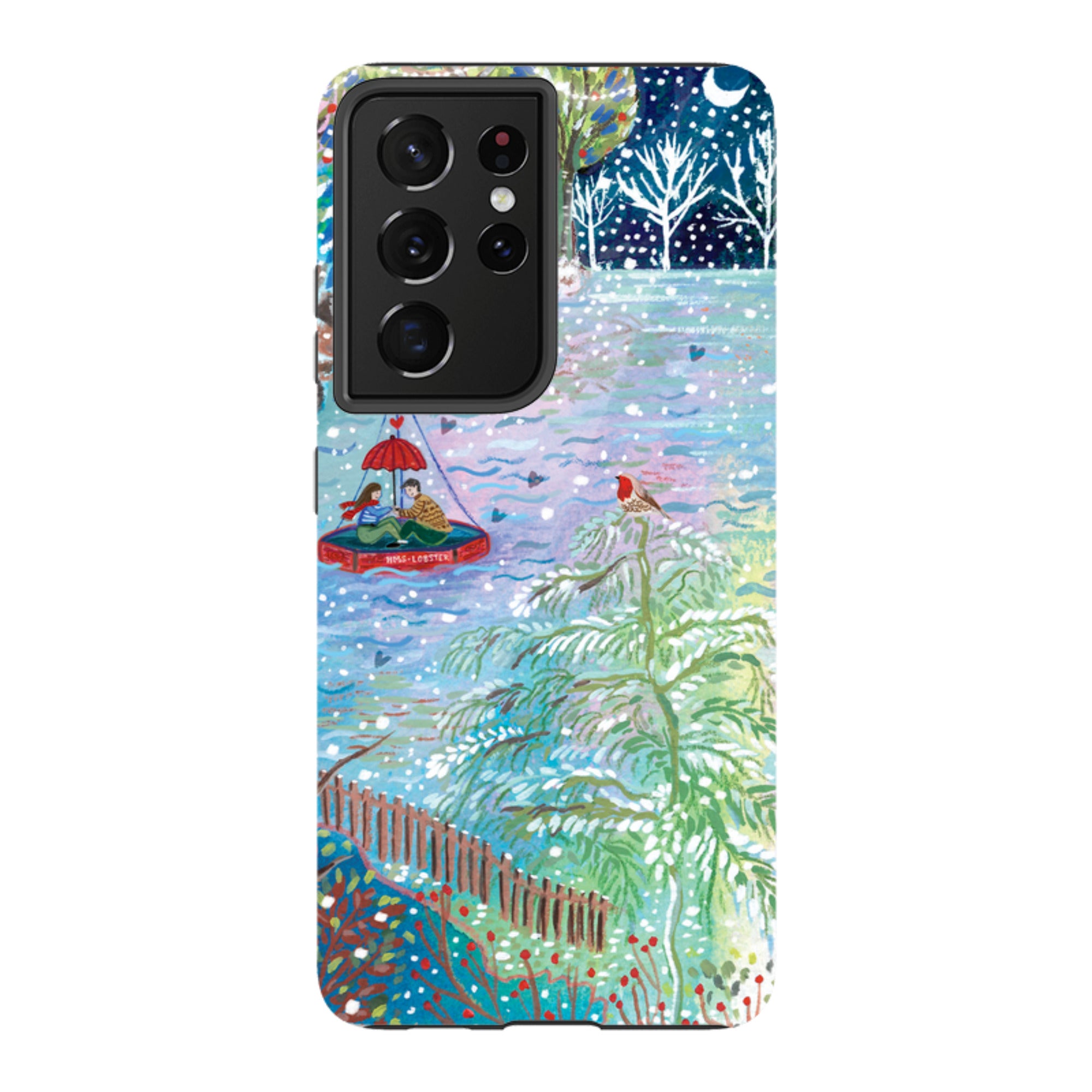Samsung Tough Case - A Wee Winter Harbour By Emma Frances Grant