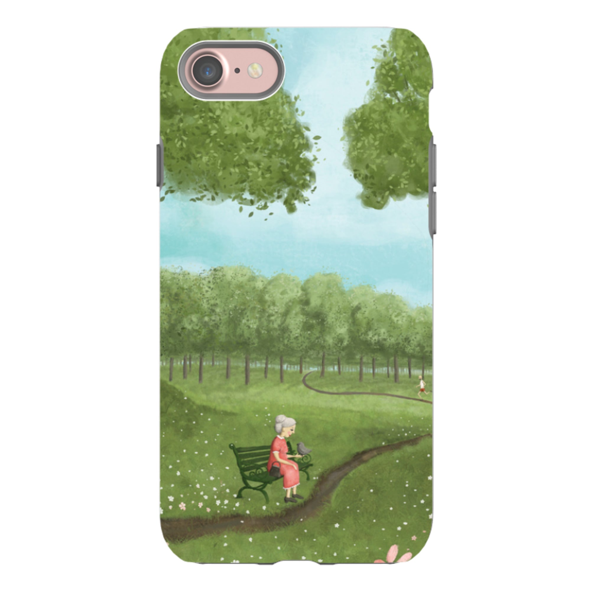 iPhone Tough Case - Summer By Maja Lindberg