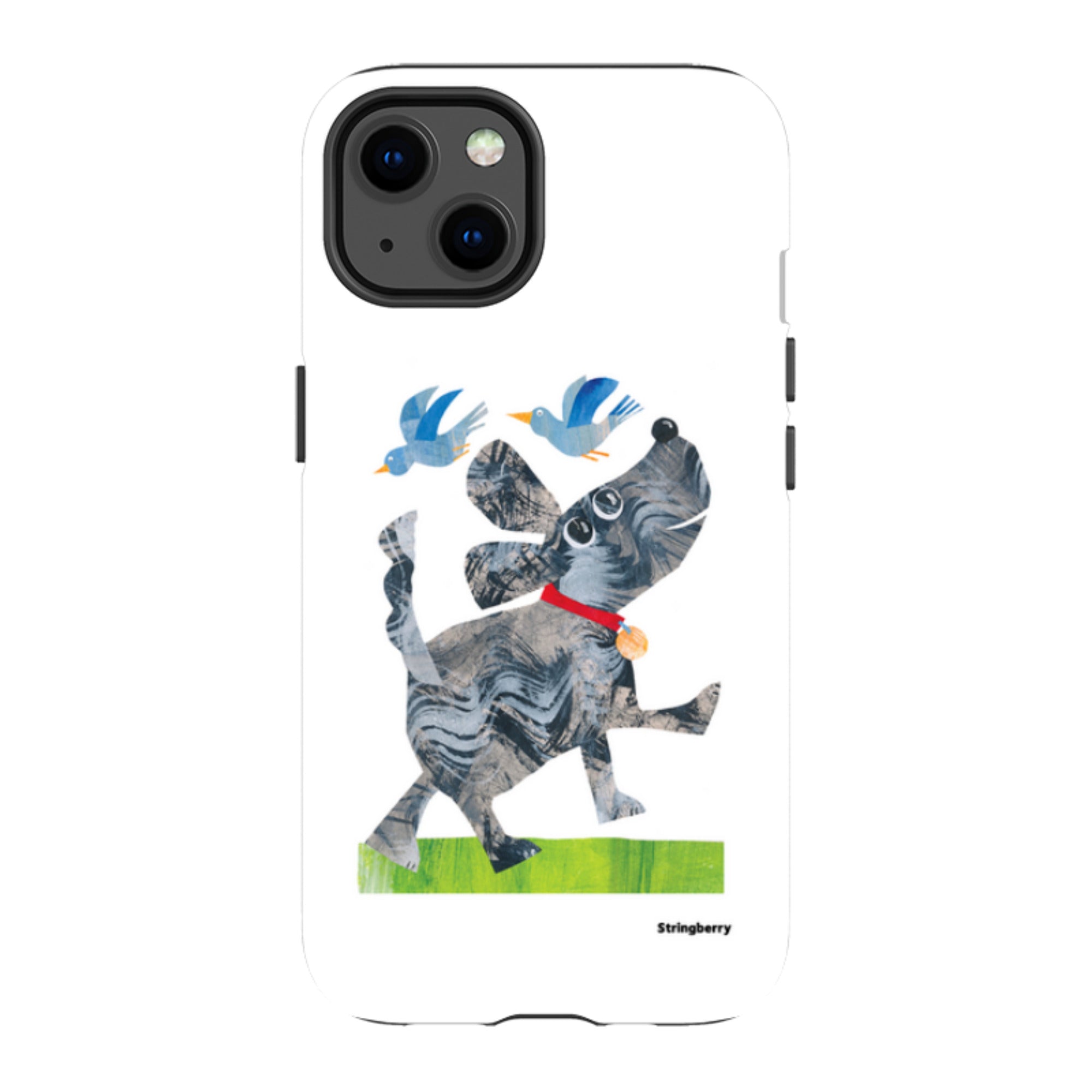 iPhone Tough Case - Days Of Dogs III By Tracey English