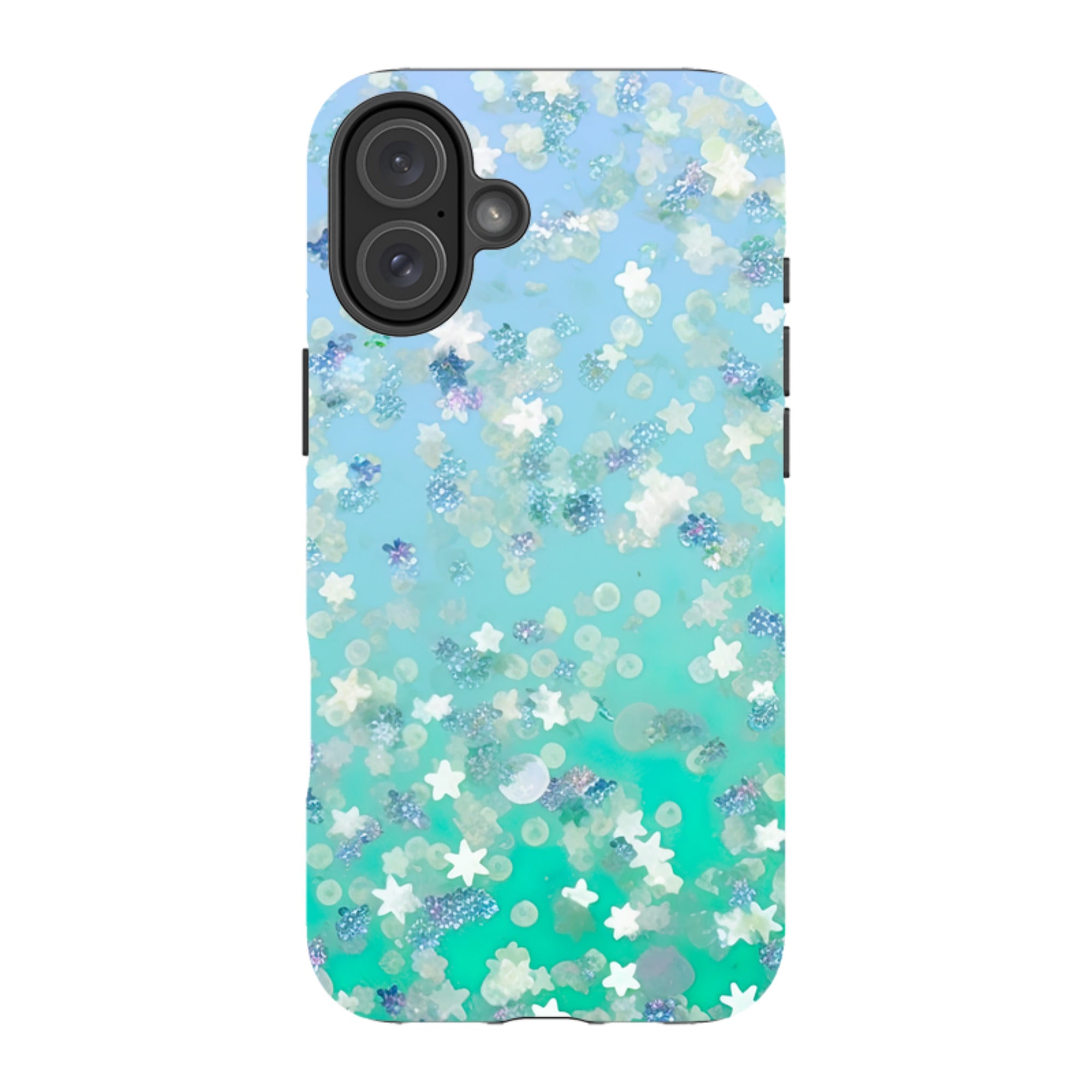 iPhone Case - Green Stars