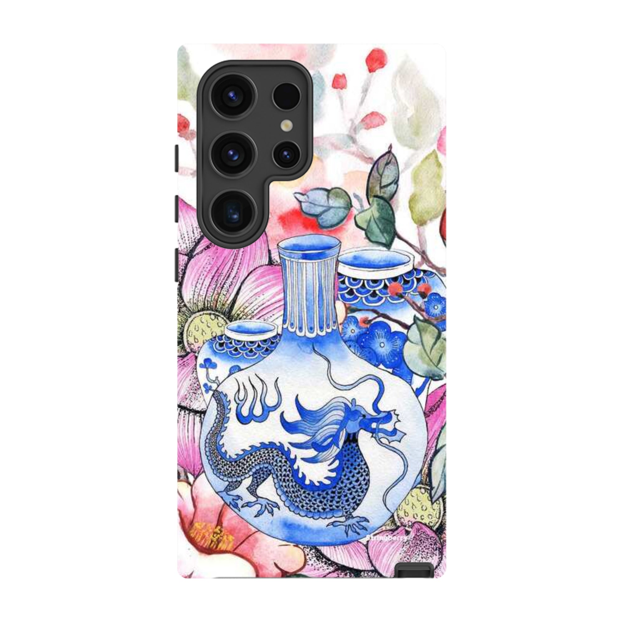 Samsung Tough Case - Dragon Vase