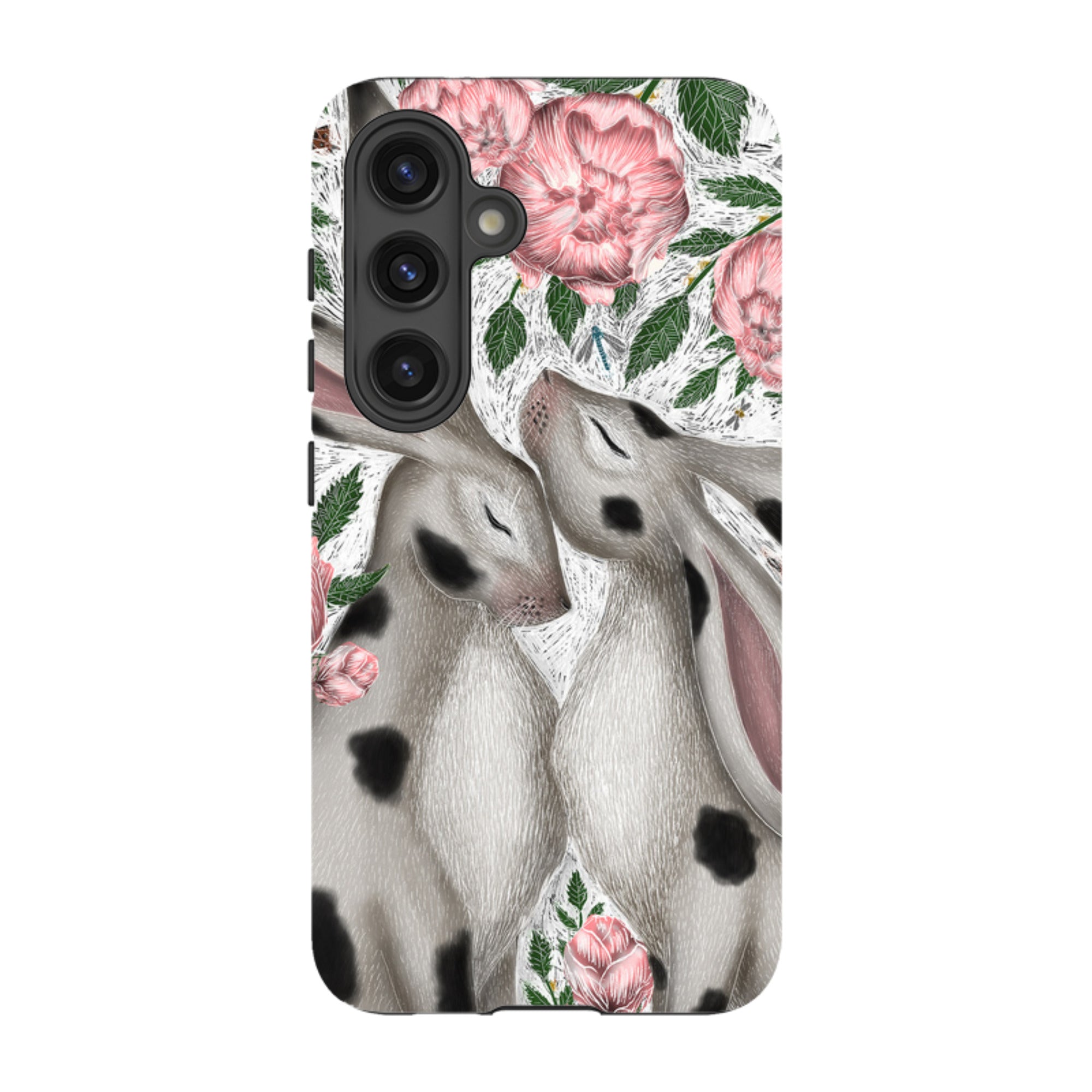 Samsung Tough Case - Hares And Peonies By Catherine Rowe