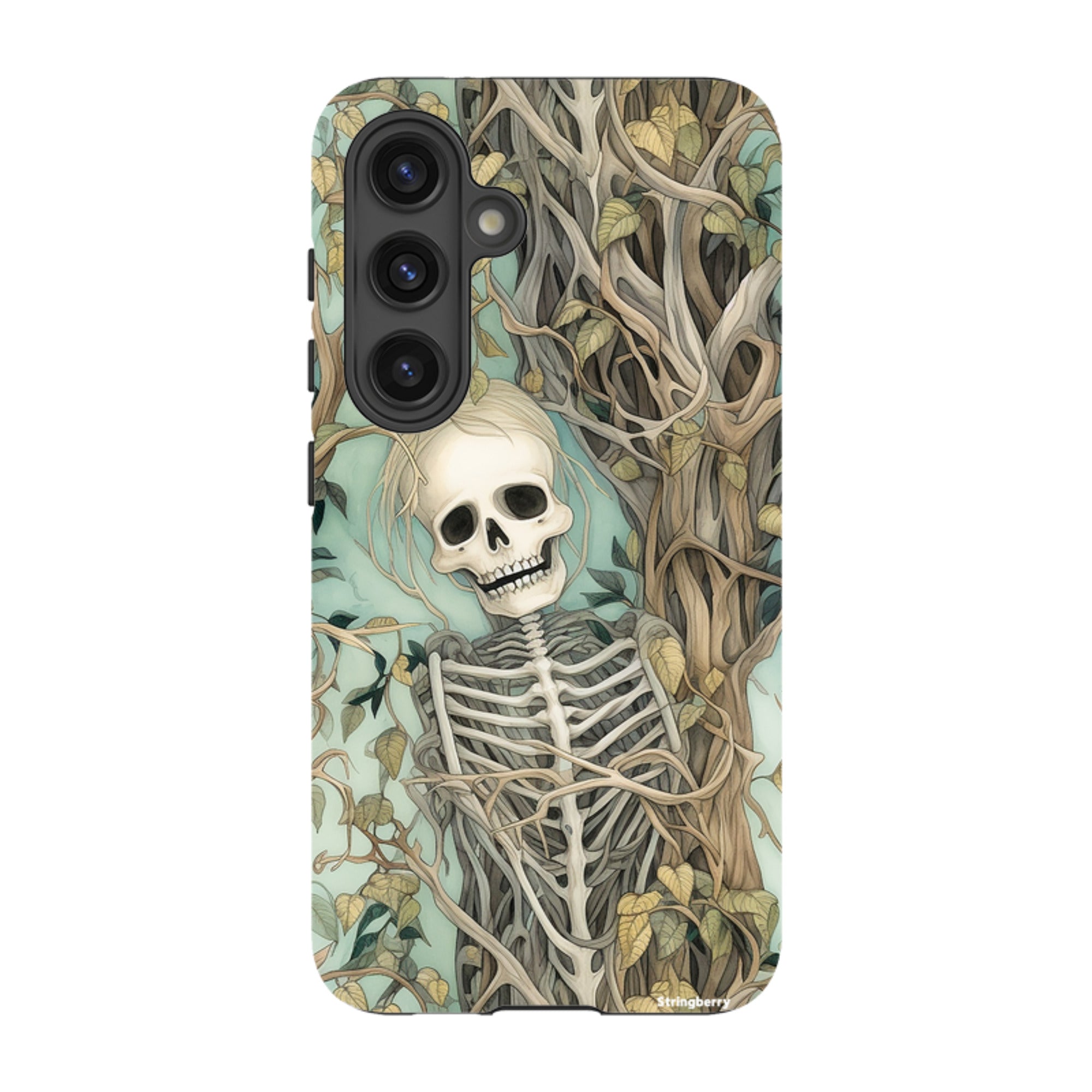 Samsung Tough Case - Skeletal Floral