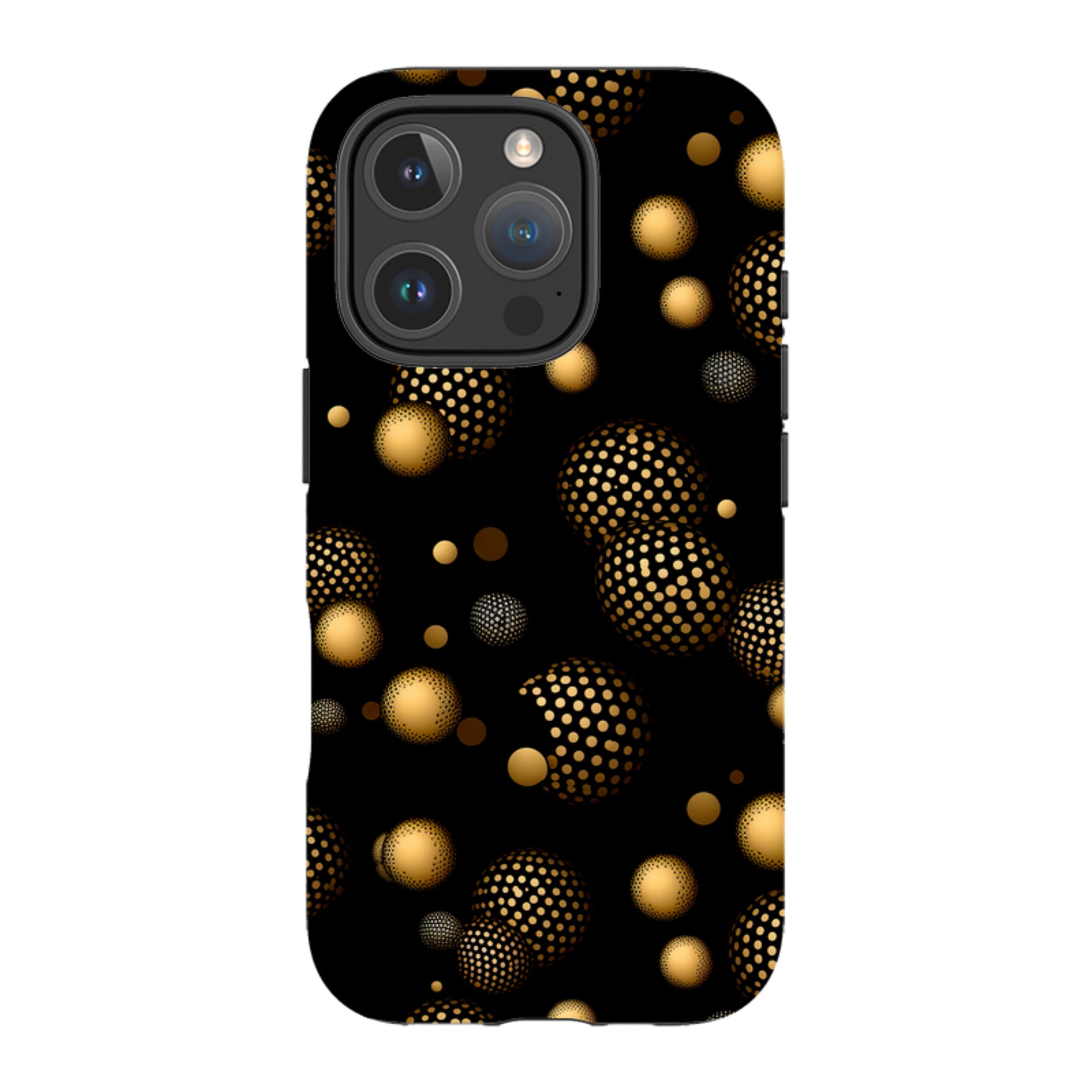 iPhone Case - Dark Polka II