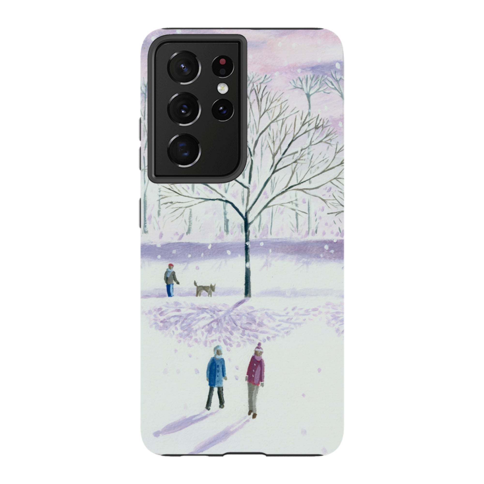 Samsung Tough Case - Xmas Park By Mary Stubberfield
