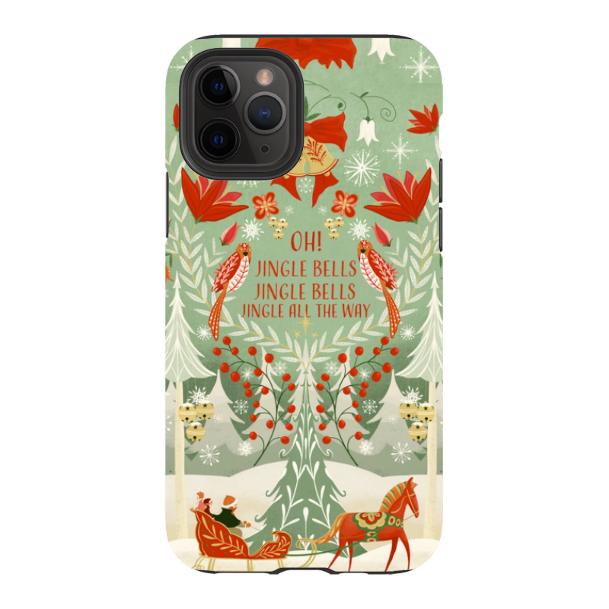 iPhone Tough Case - Jingle Bells By Maja Lindberg