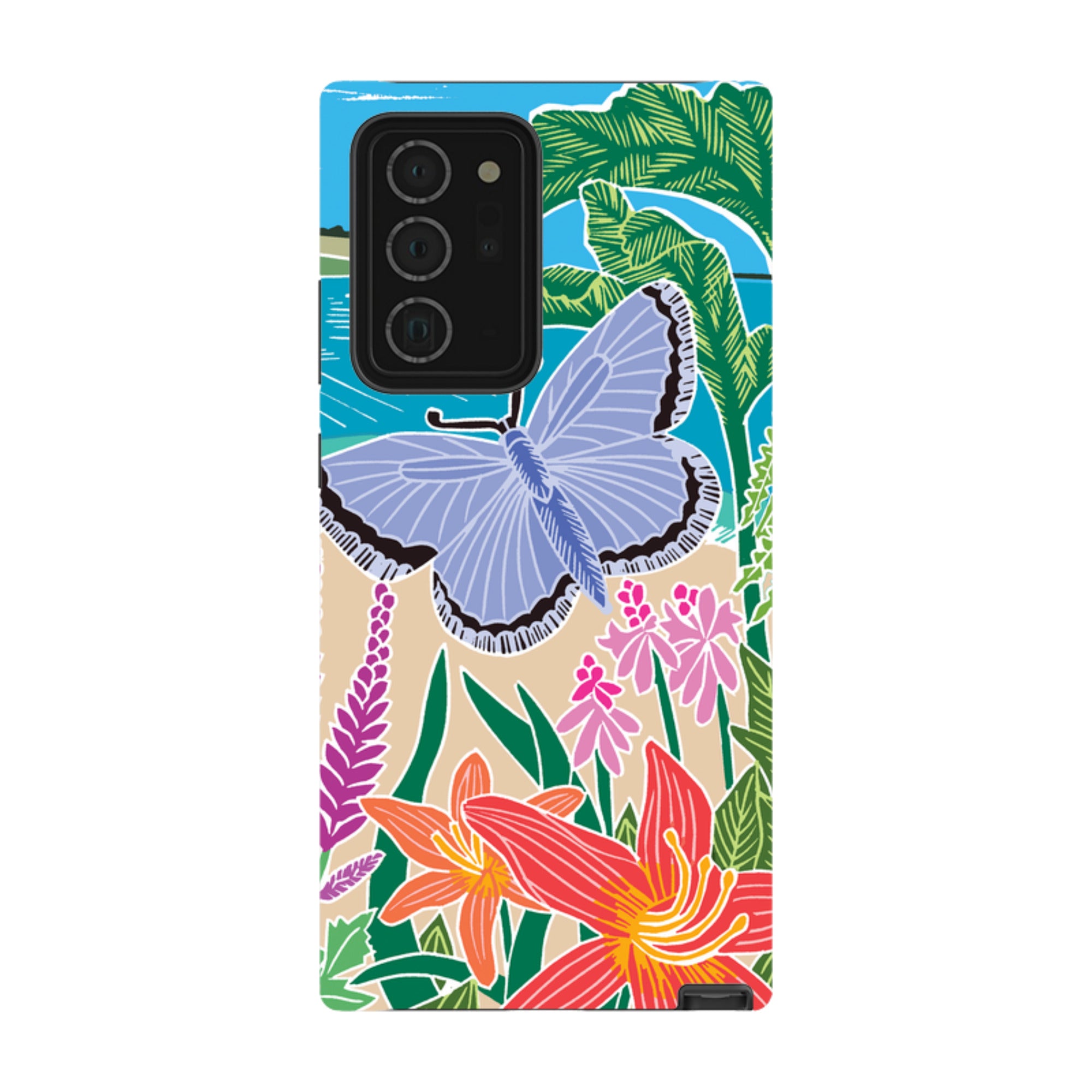 Samsung Tough Case - Trebah Garden By Kate Heiss