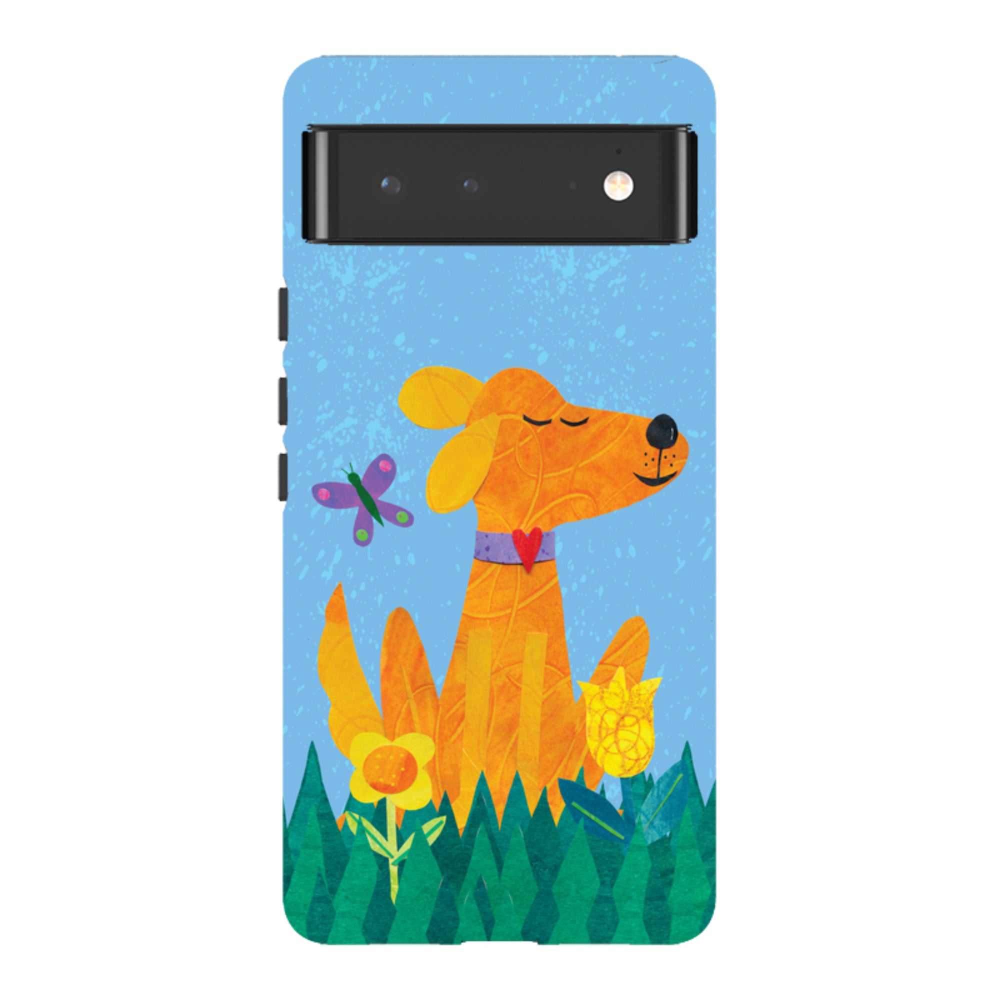 Google Tough Case - Pup In The Grass By Tracey English
