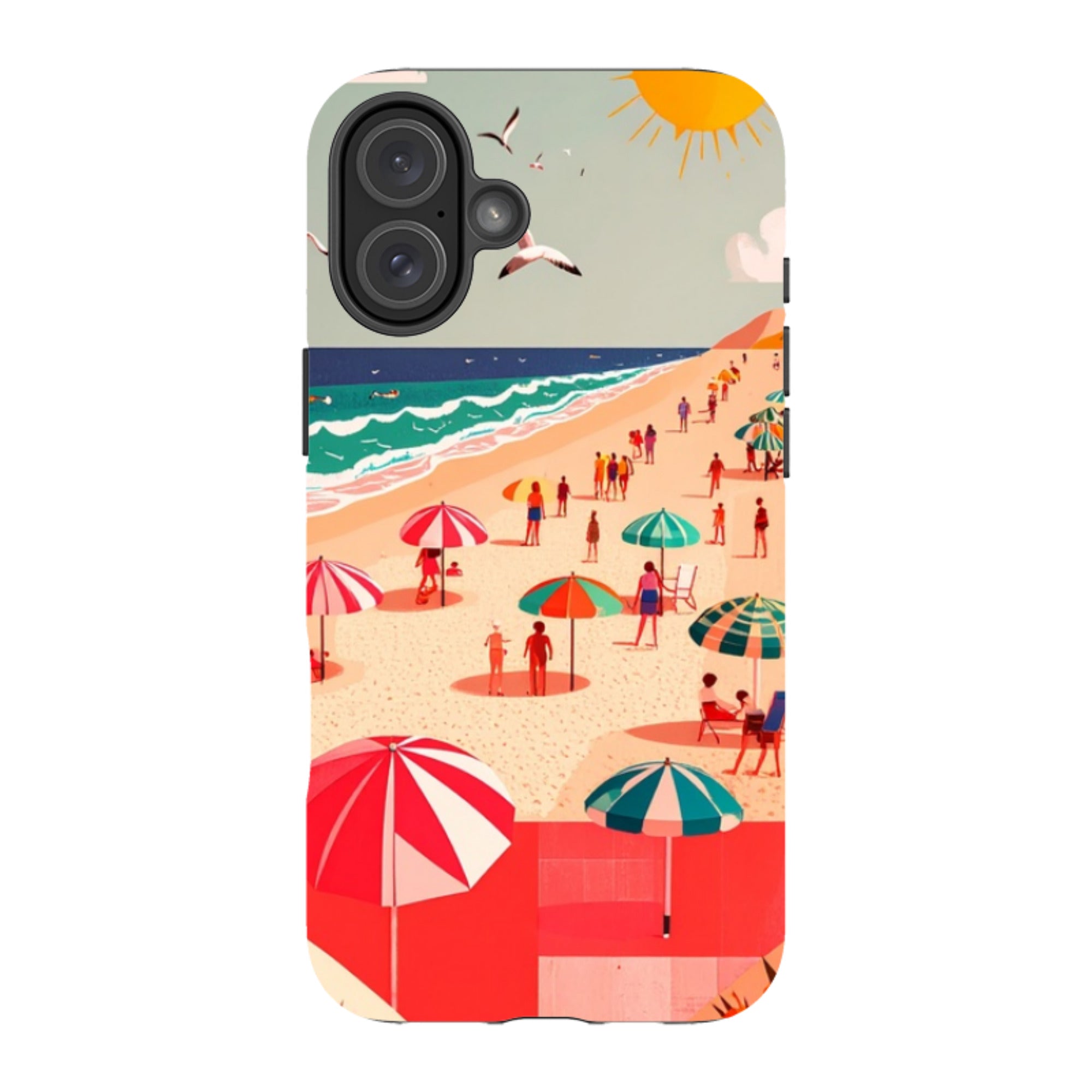 iPhone Tough Case - Mediterranean Beach