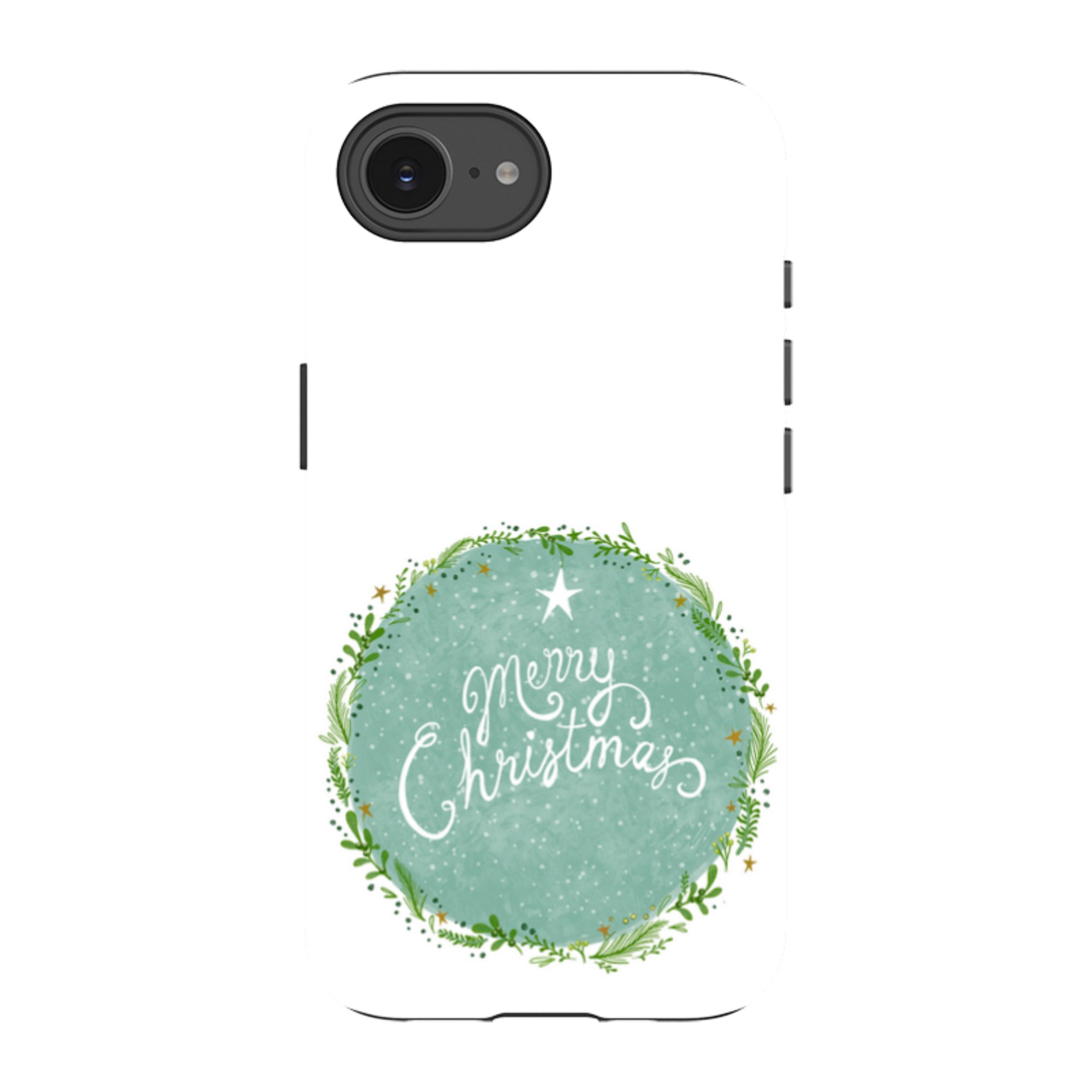 iPhone Tough Case - Merry Christmas By Katherine Quinn