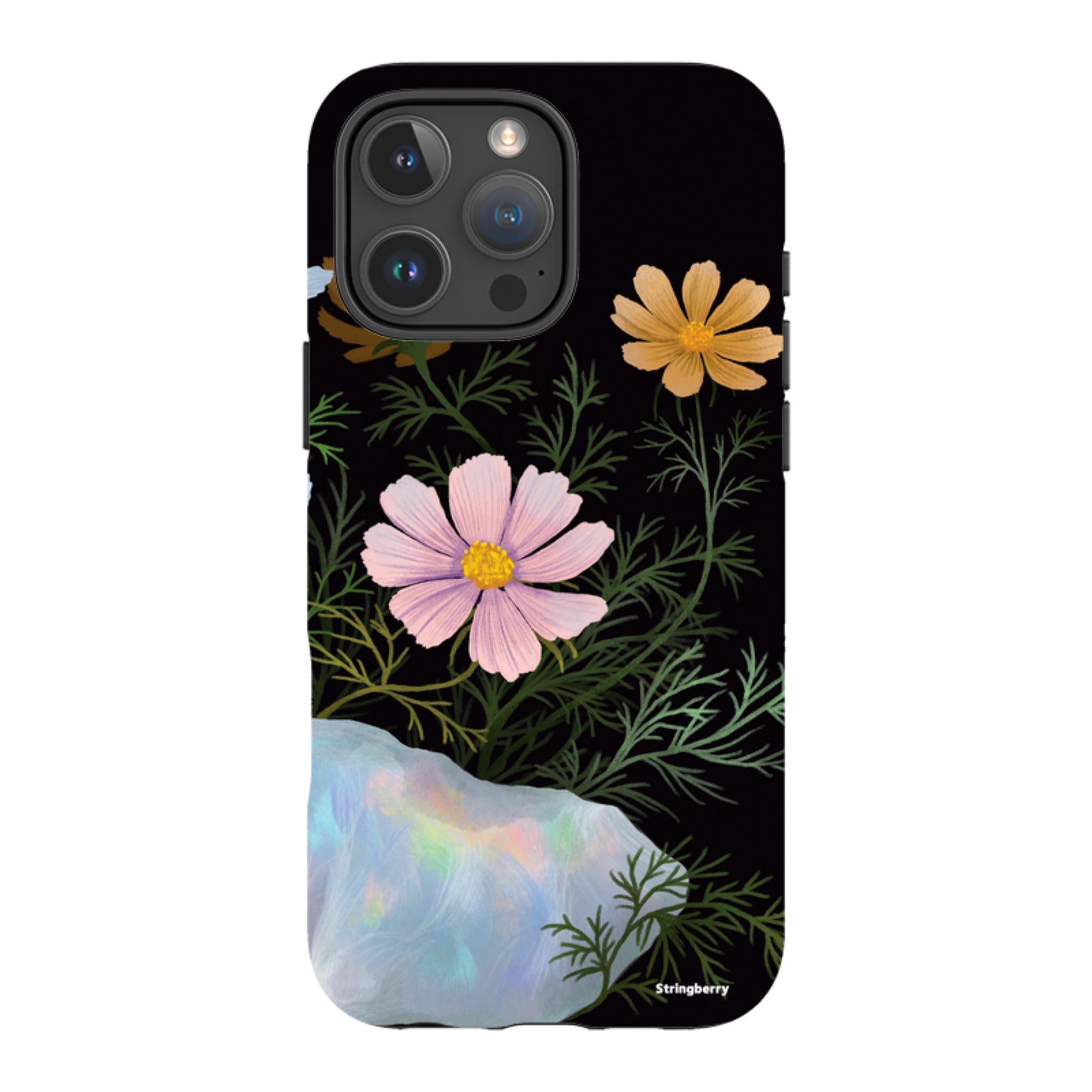 iPhone MagSafe Tough Case - Opal and Cosmos By Anna Stead