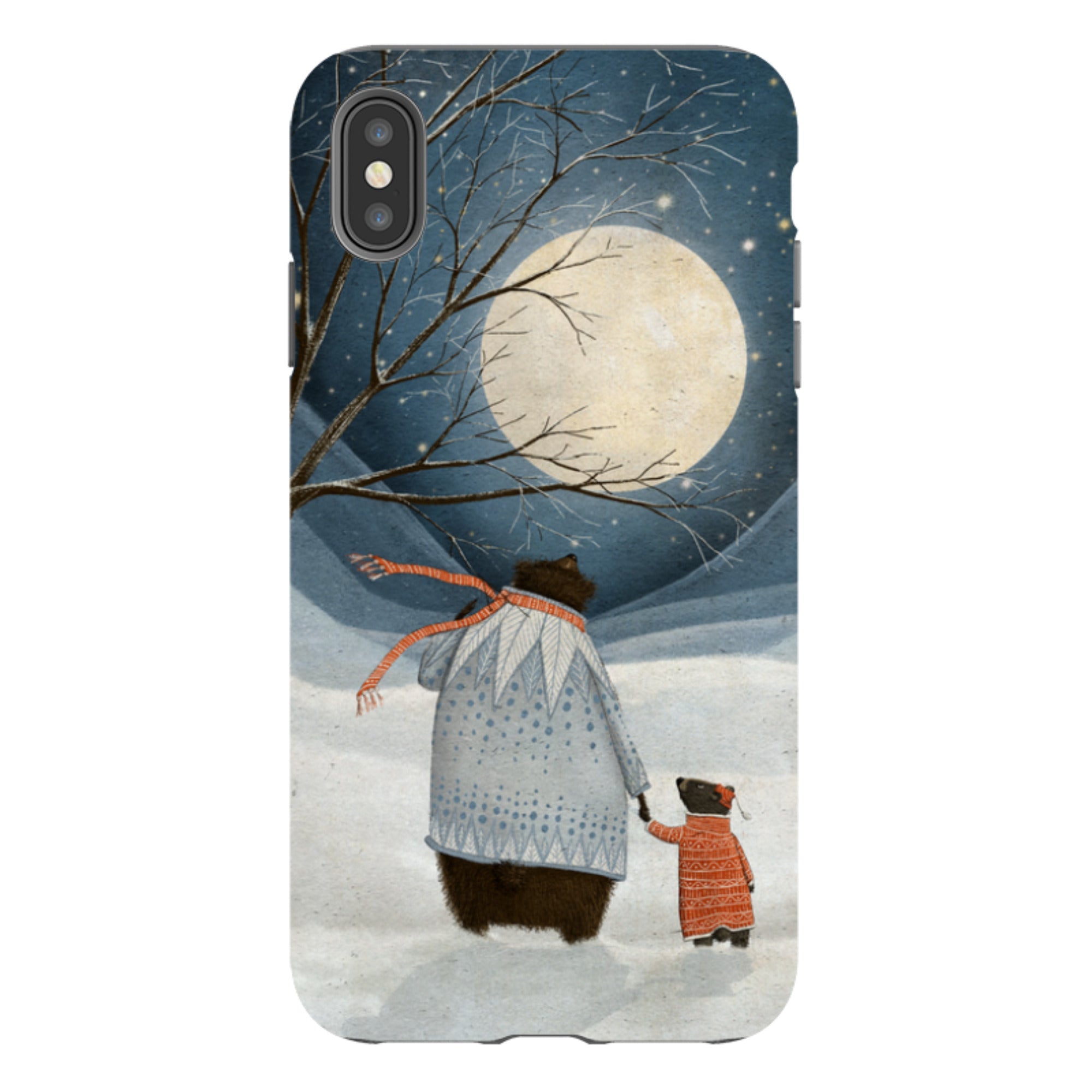 iPhone Tough Case - Under a Moonlit Sky By Maja Lindberg