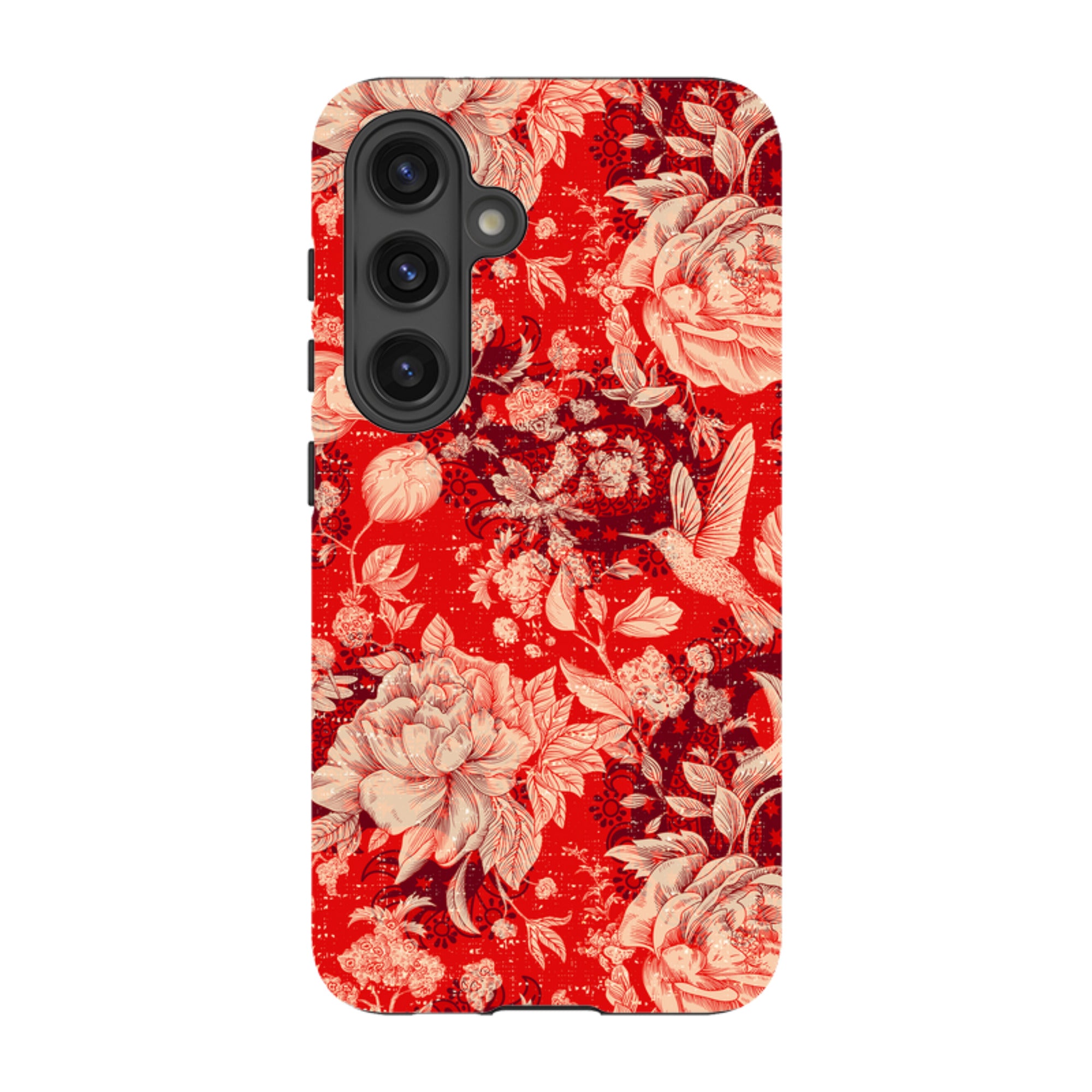 Samsung Tough Case - Red Peonies