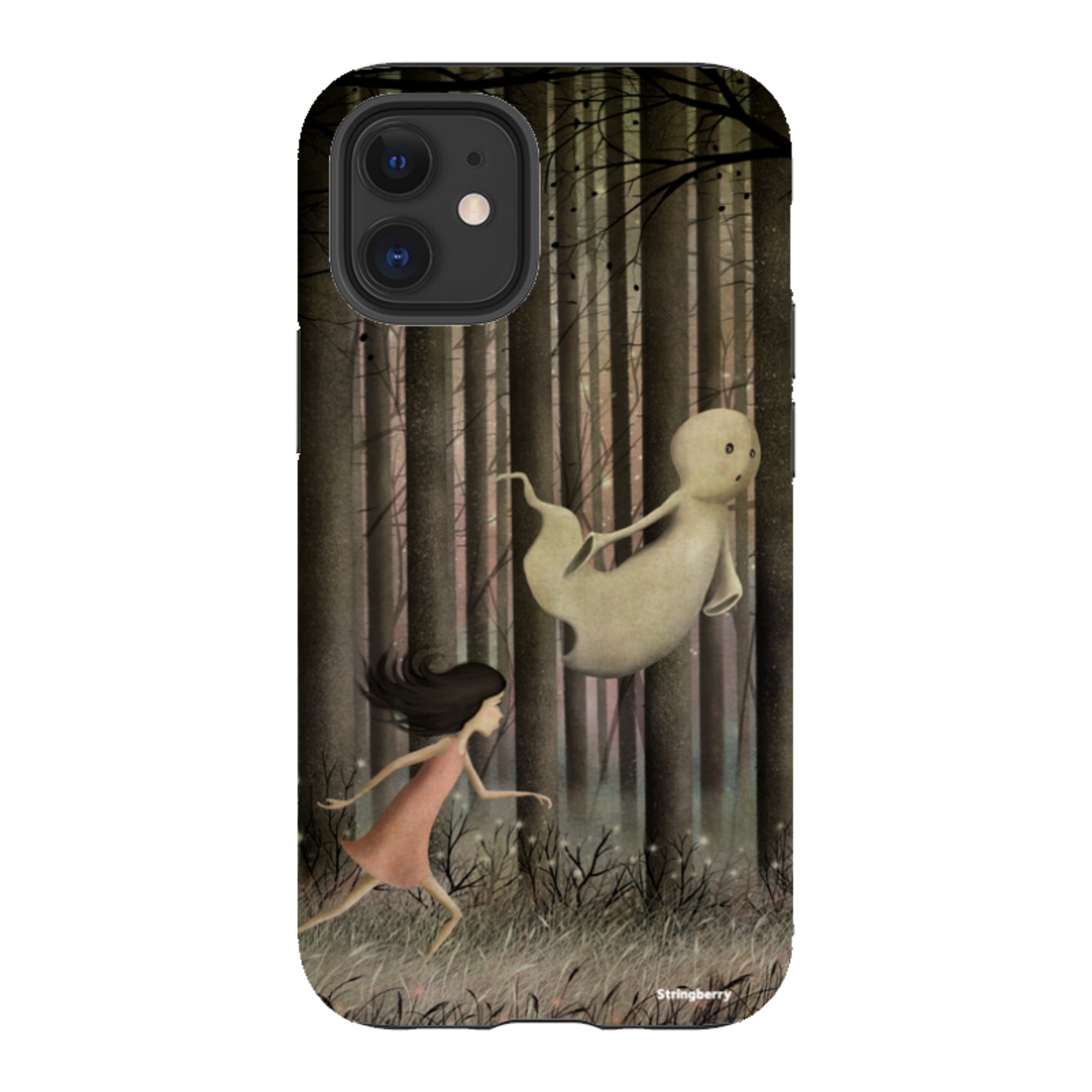 iPhone Tough Case - Little Ghost By Maja Lindberg