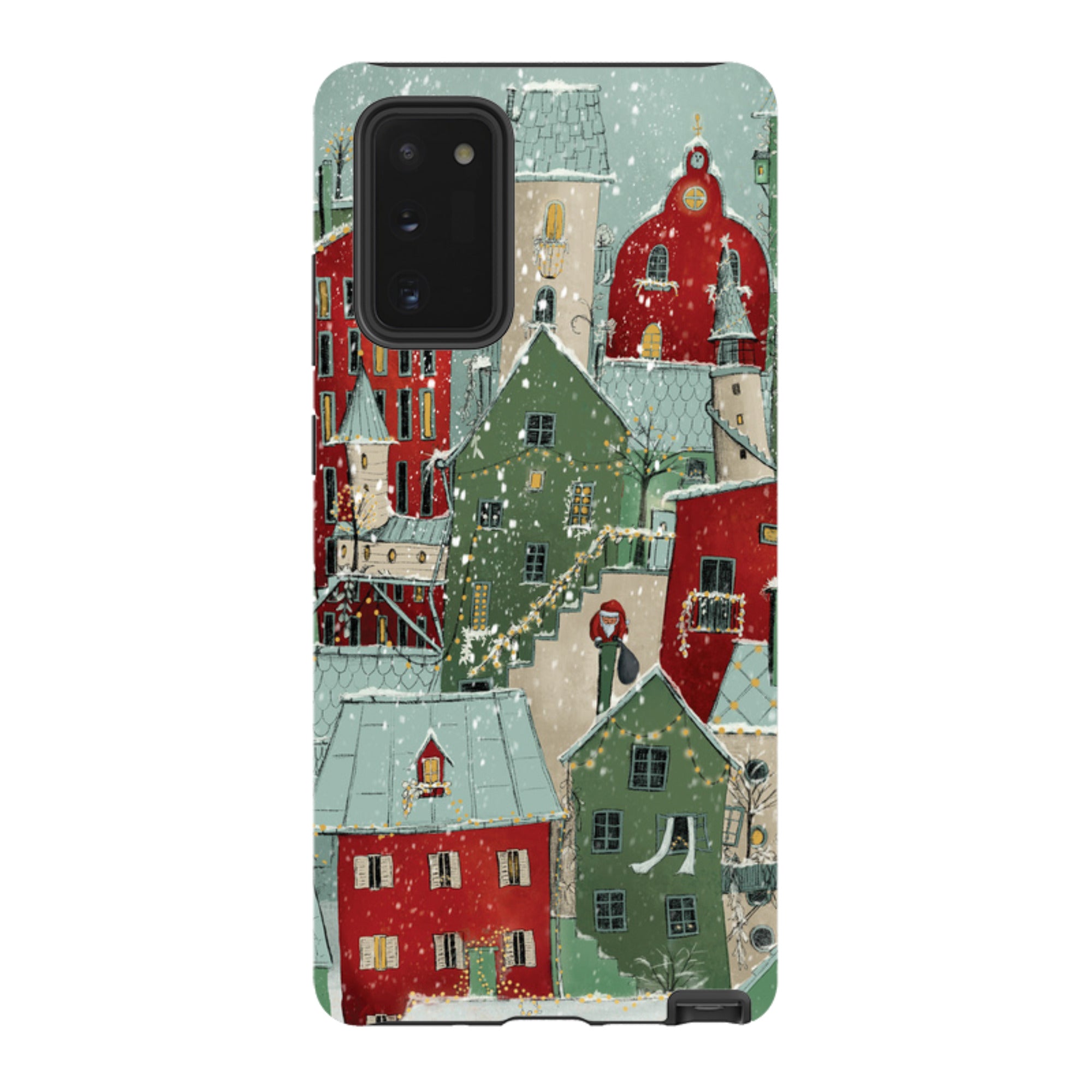 Samsung Tough Case - Citywinkles Red By Maja Lindberg