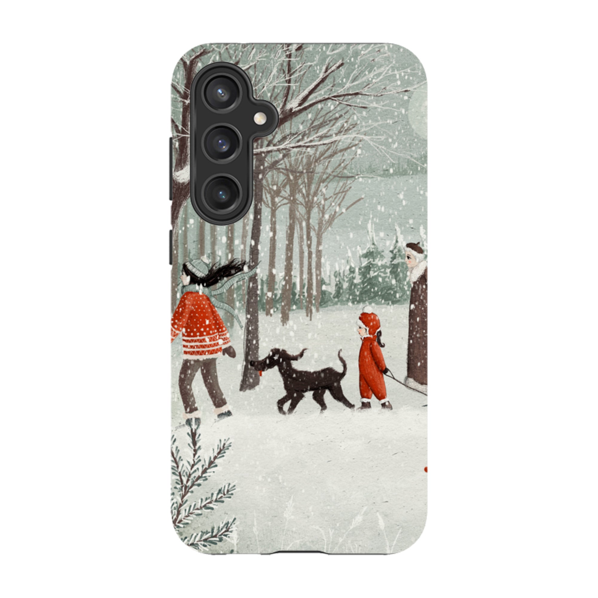 Samsung Tough Case - Winter Walk By Maja Lindberg