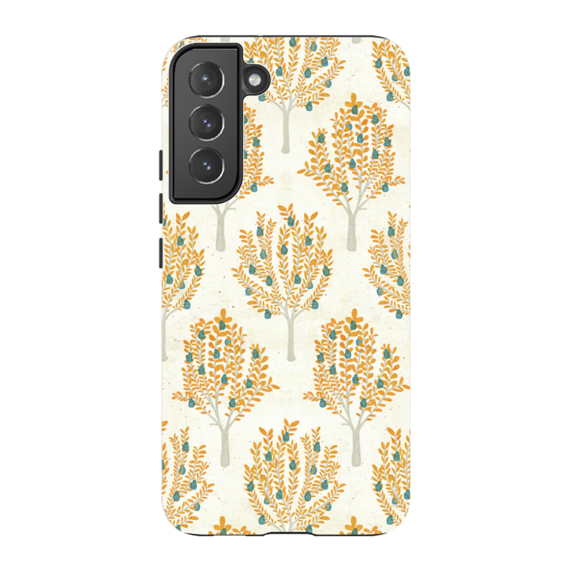 Samsung Tough Case - Pear Trees Cream By Katherine Quinn