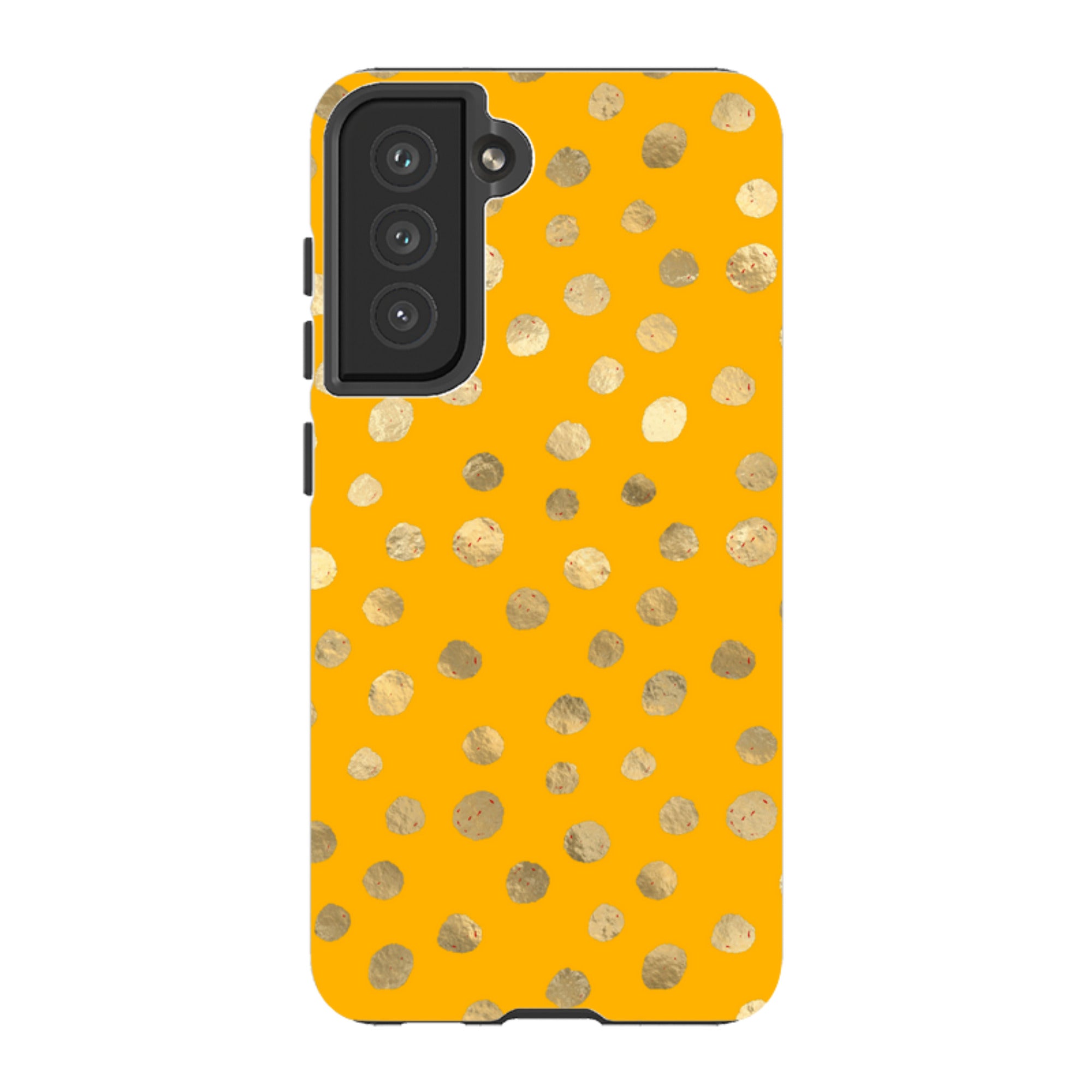 Samsung Tough Case - Honey and Gold Dots