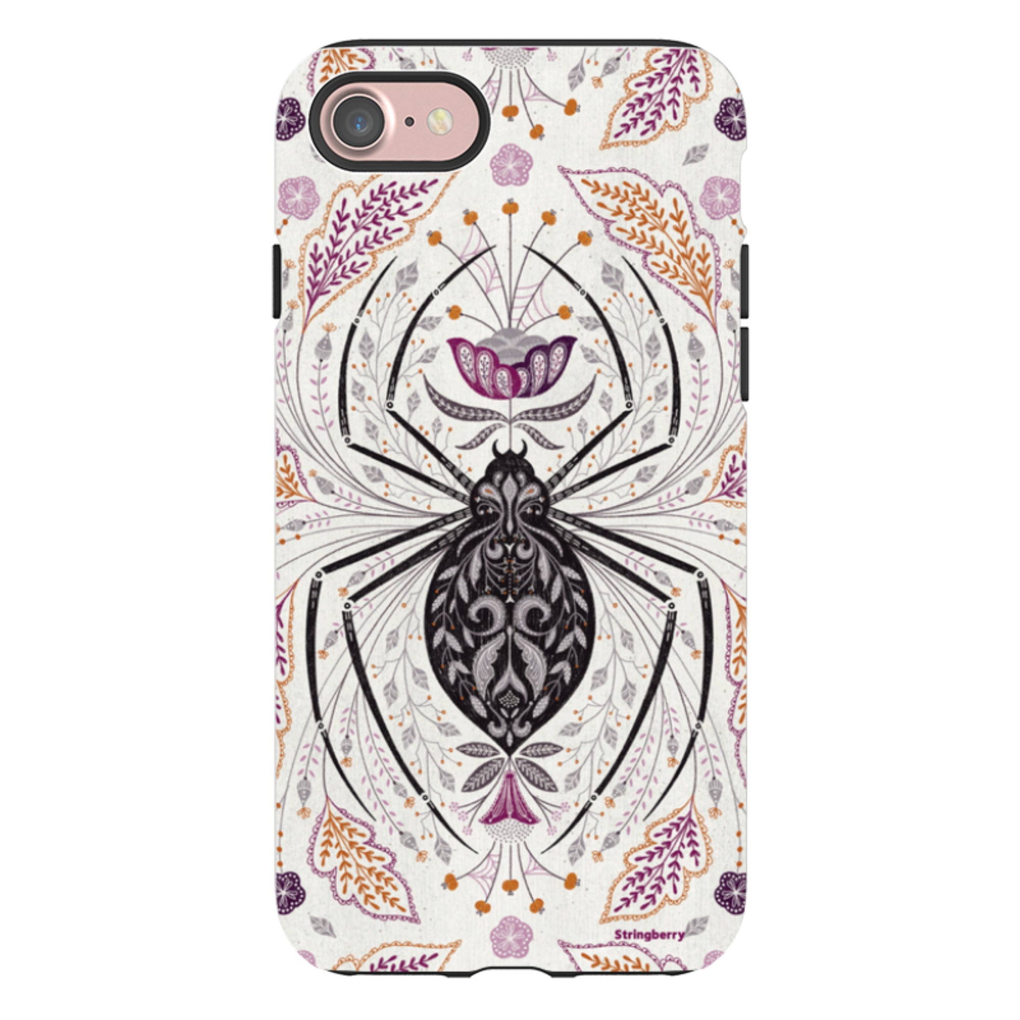 iPhone Tough Case - Spider By Jenny Zemanek