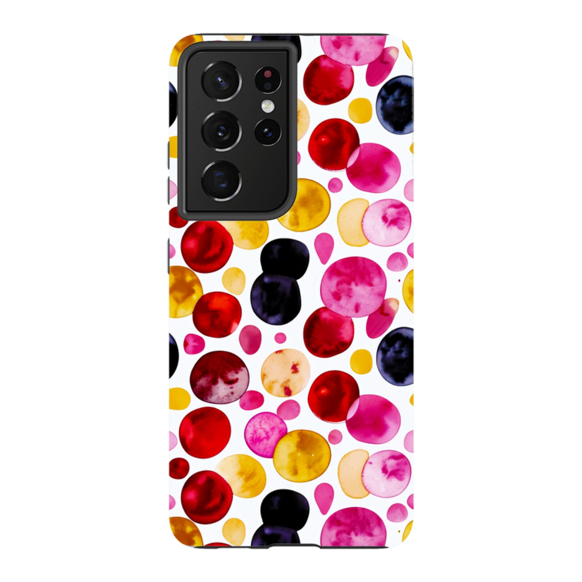 Samsung Tough  Case - Colour Moon Polka