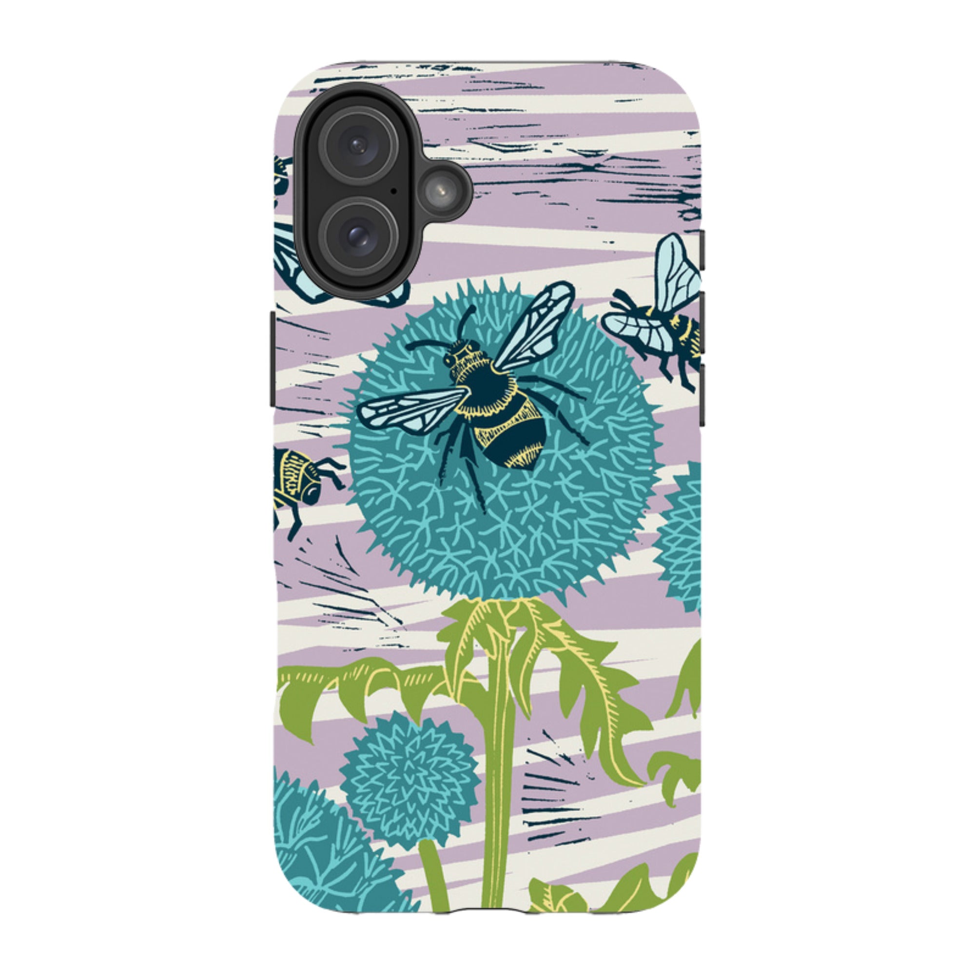 iPhone Tough Case - Pollinating Bees By Kate Heiss