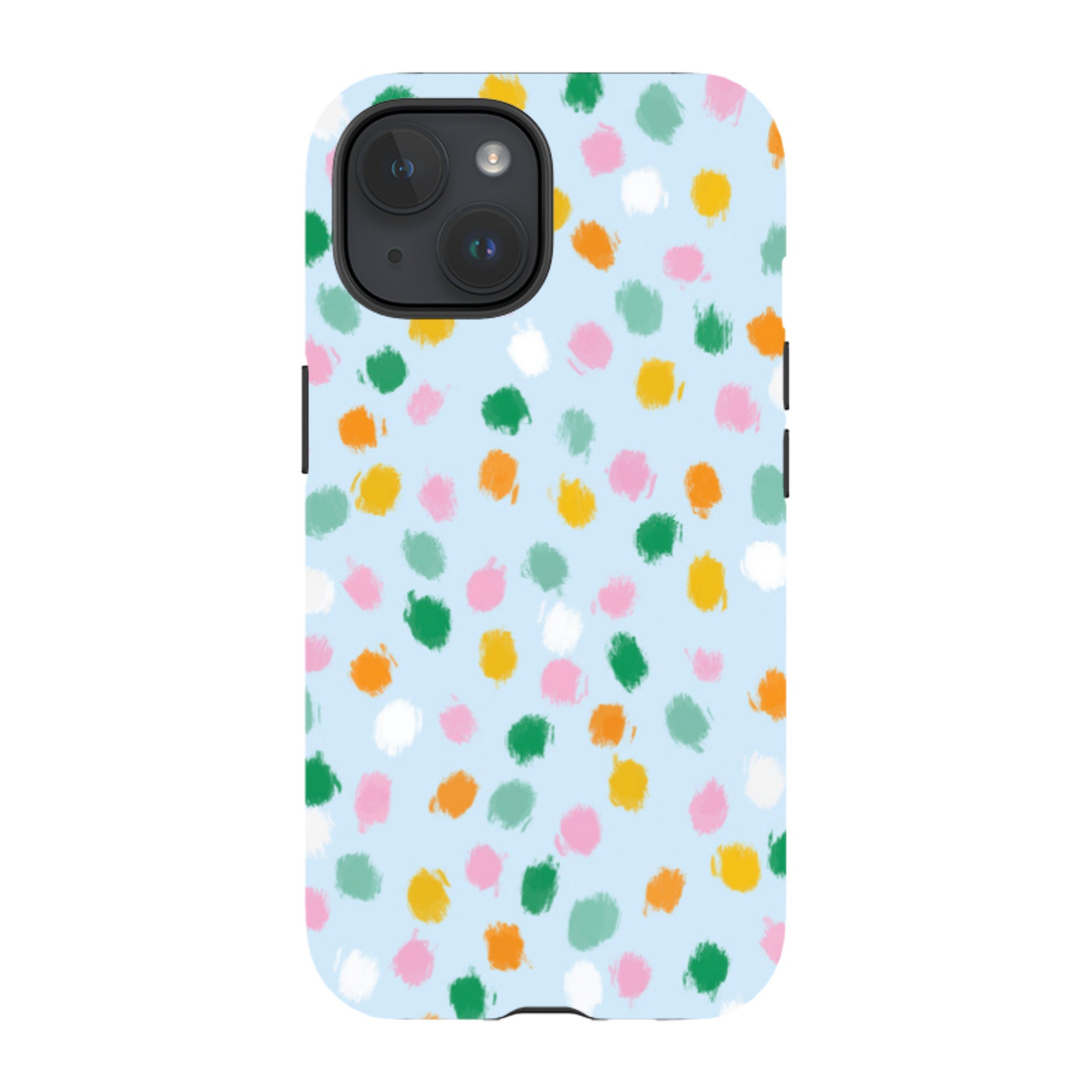 iPhone Tough Case - Spotty Co-Ordinate By Lee Foster Wilson