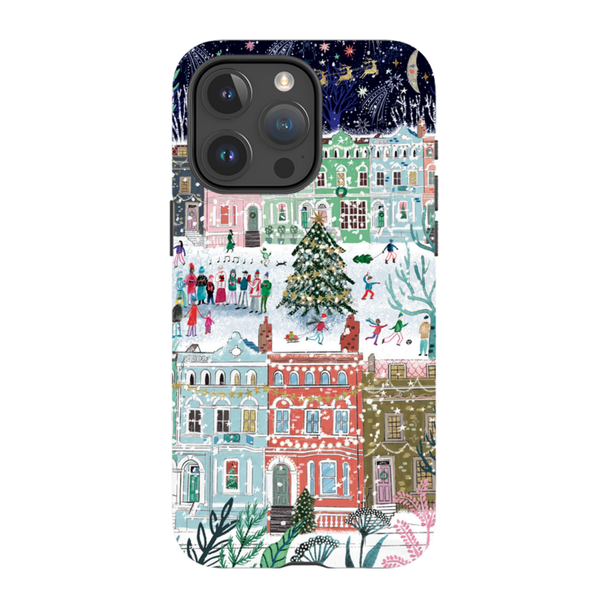 iPhone Tough Case - Winter In Notting Hill By Emma Frances Grant
