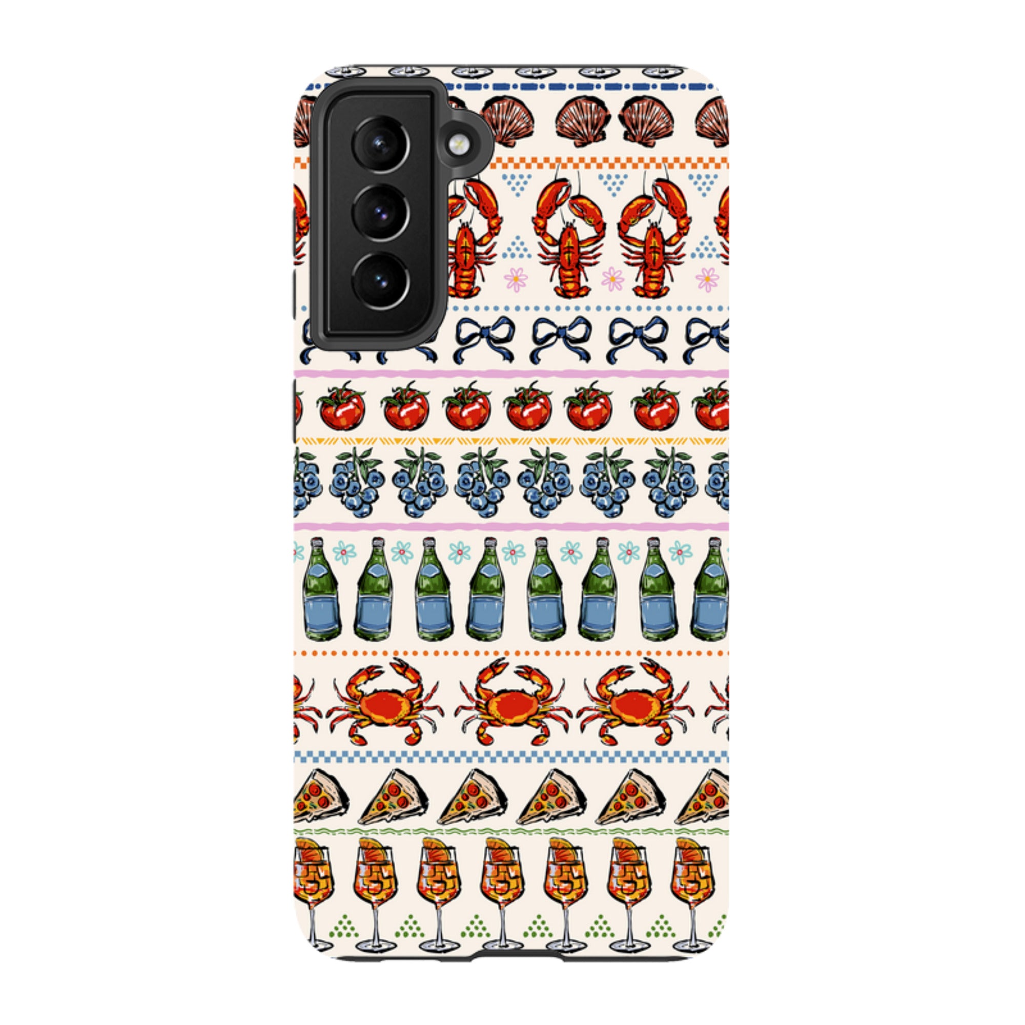 Samsung Tough Case - Crab Pattern