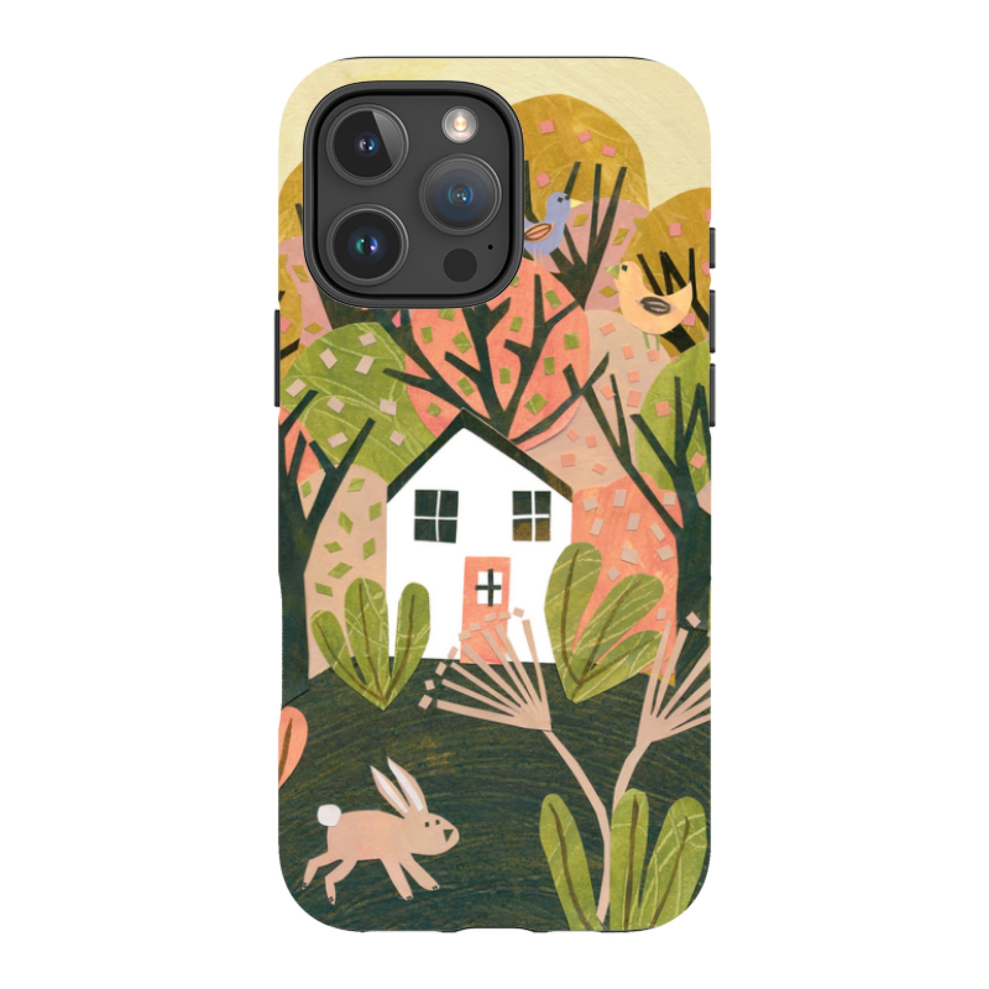 iPhone MagSafe Tough Case - Autumn Cottage By Tracey English