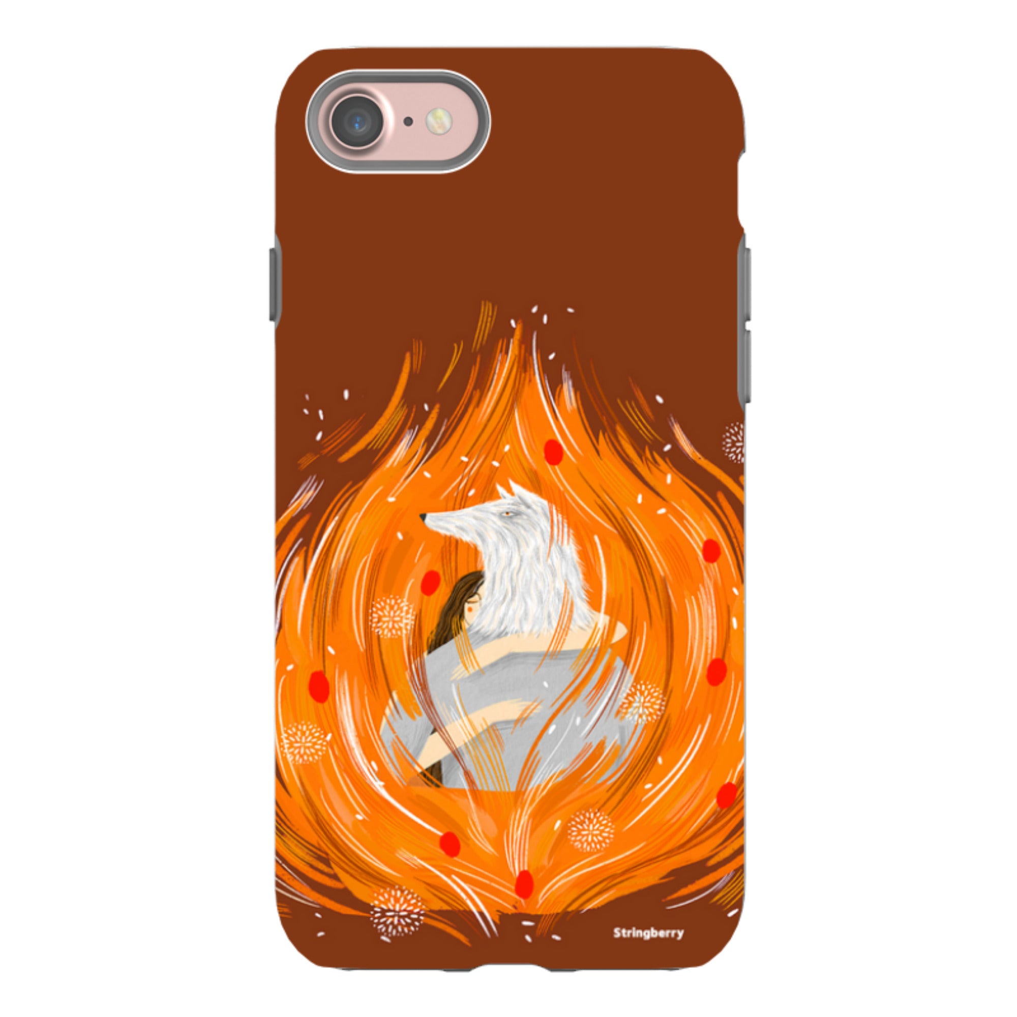 iPhone Tough Case - Fire Of Us By Madalina Andronic