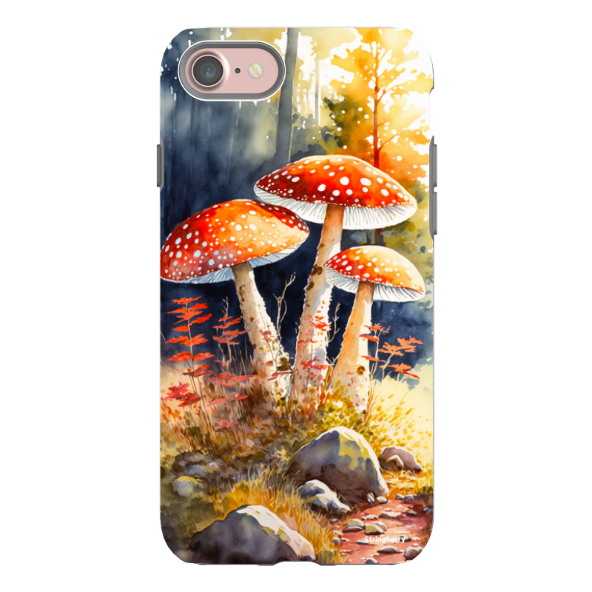 iPhone Tough Case - Mushroom Colour I