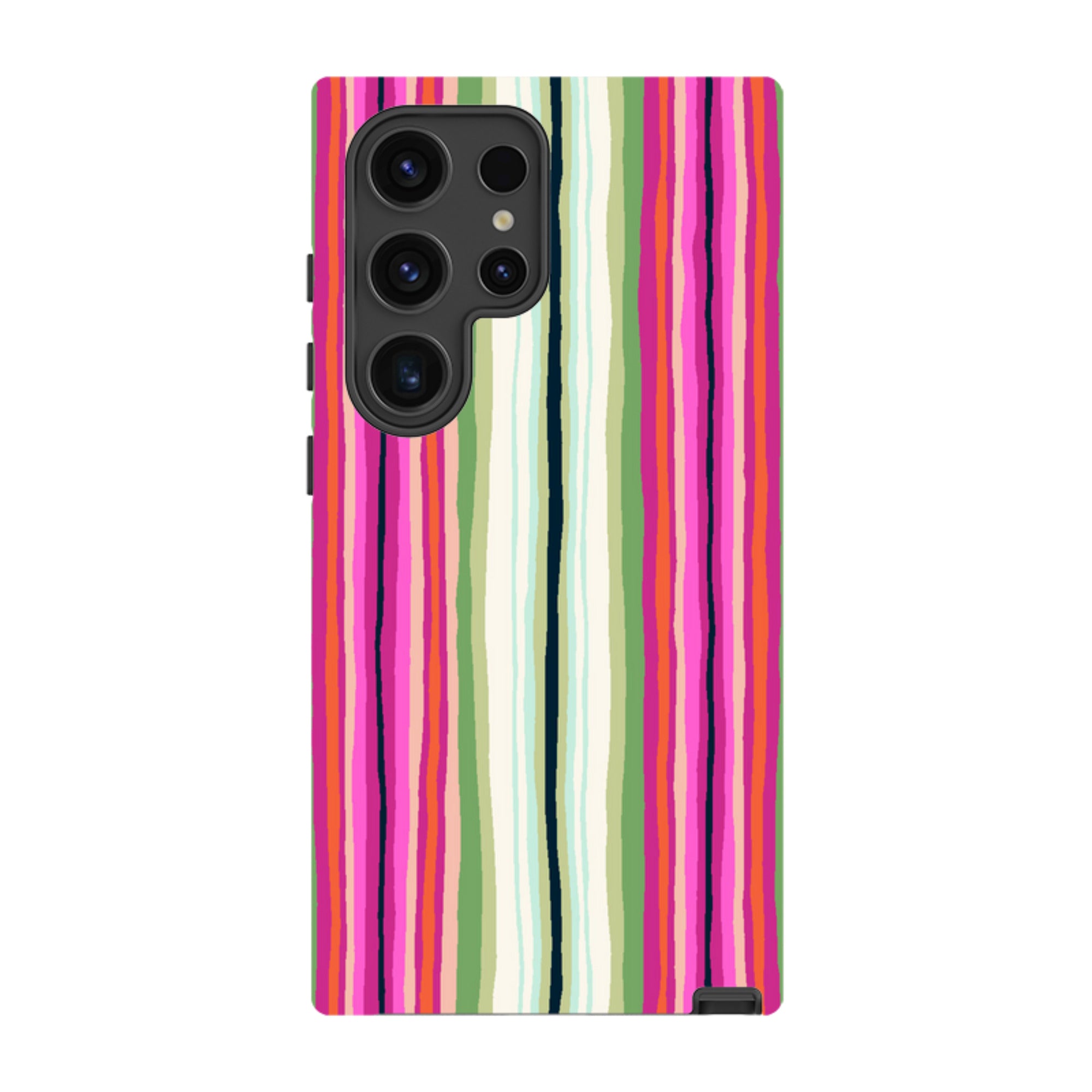 Samsung Tough Case - Atelier Stripe Windflower By Sarah Campbell