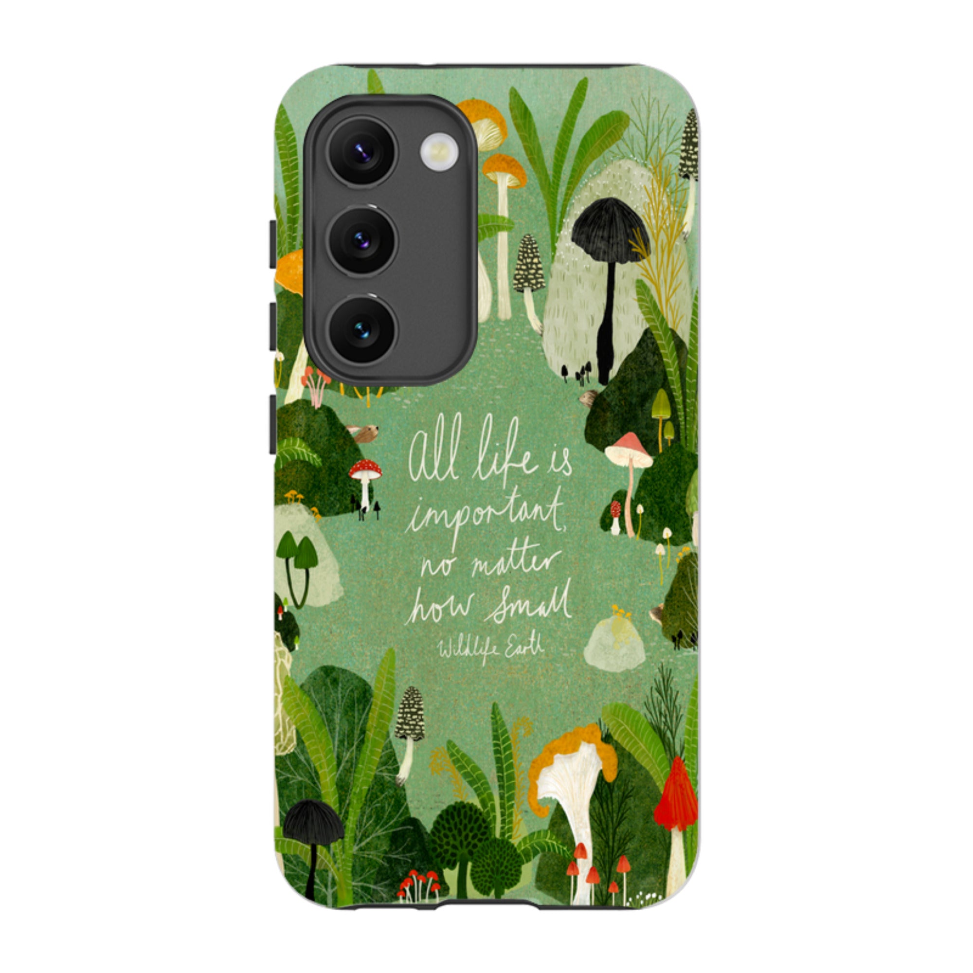 Samsung Tough Case - Wildlife Text By Katherine Quinn